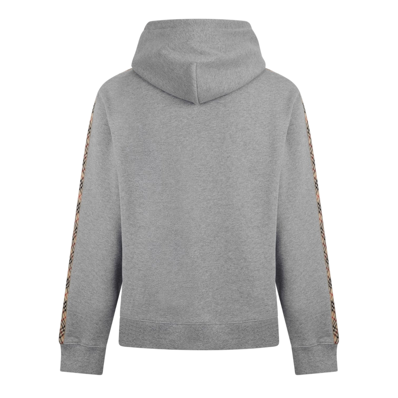 LUXURY HUB BURBERRY MEN'S TAPE ZIP HOODIE