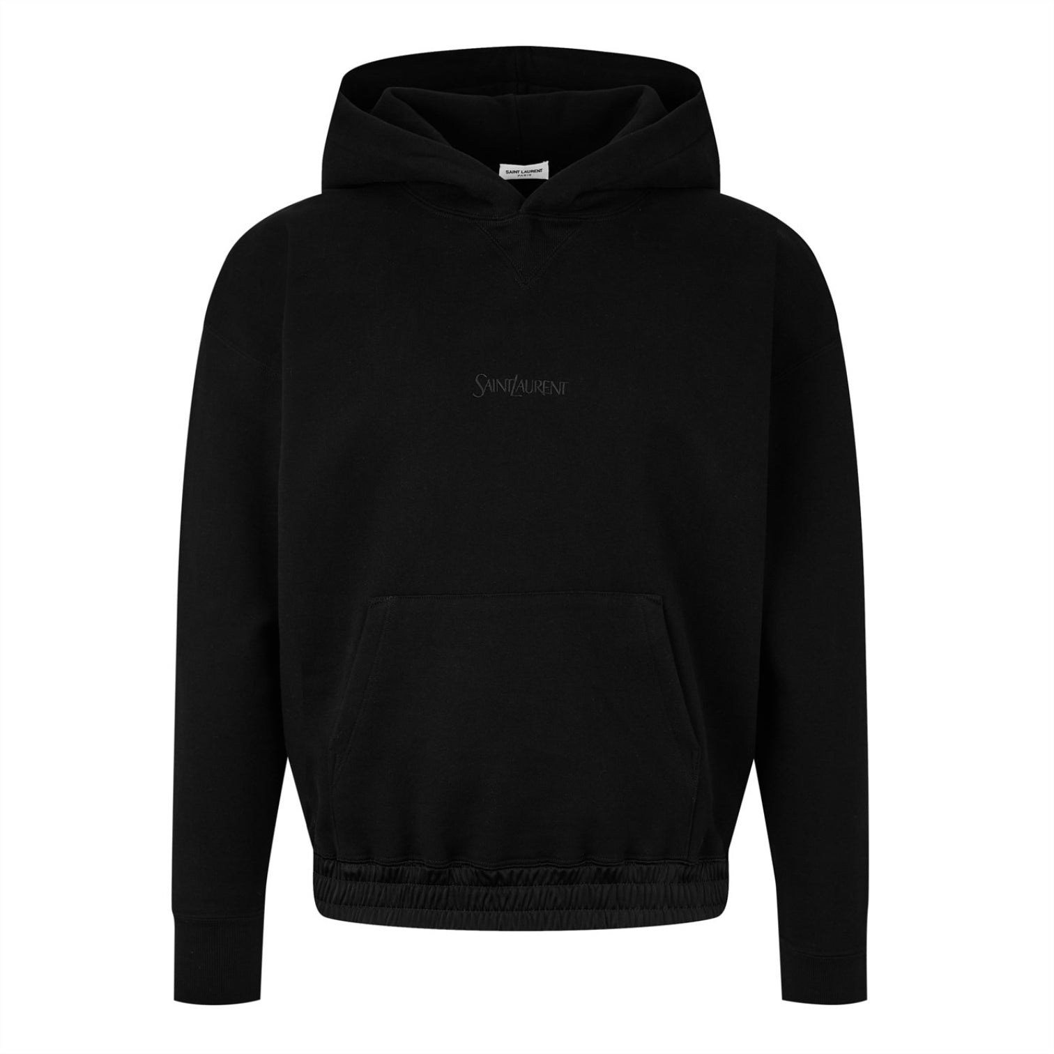 LUXURY HUB SAINT LAURENT LOGO HOODIE