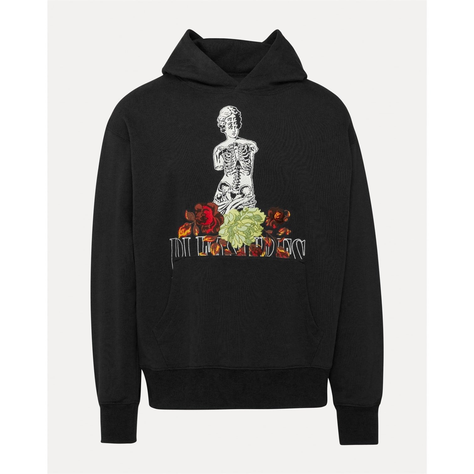 LUXURY HUB MOOSE KNUCKLES X PLEASURES STATUE HOODIE