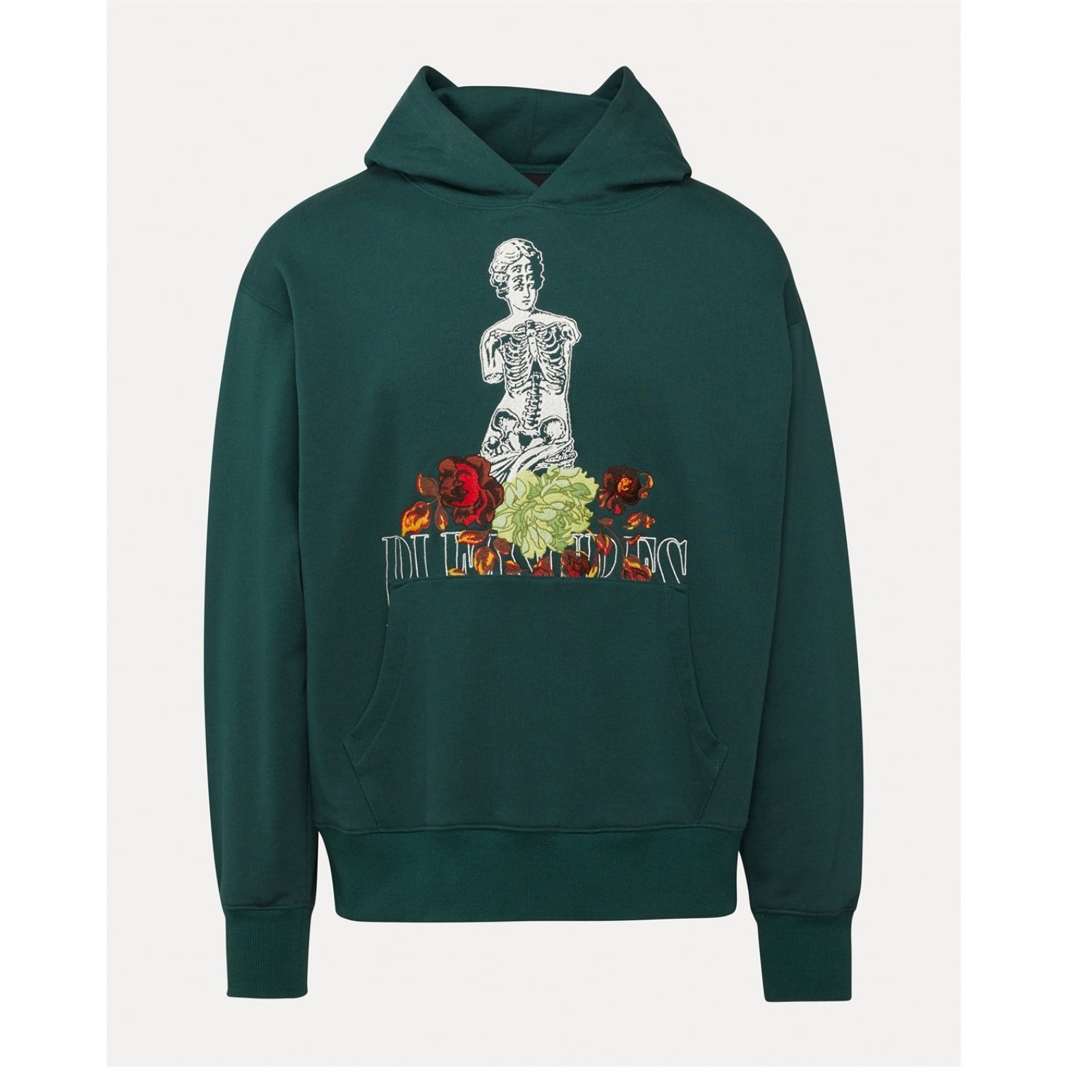 LUXURY HUB MOOSE KNUCKLES X PLEASURES STATUE HOODIE