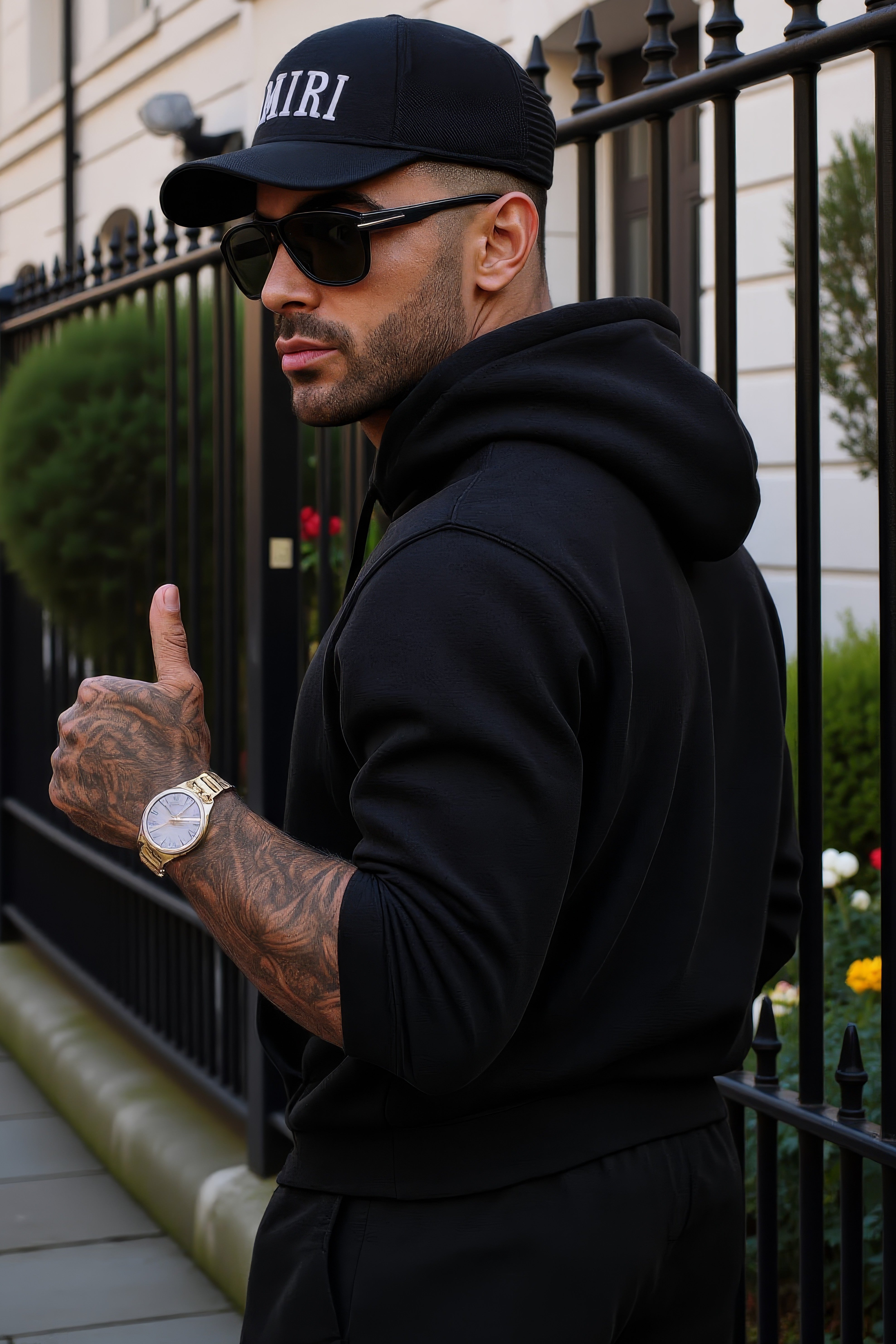 LUXURY HUB AMIRI WAVE HOODIE