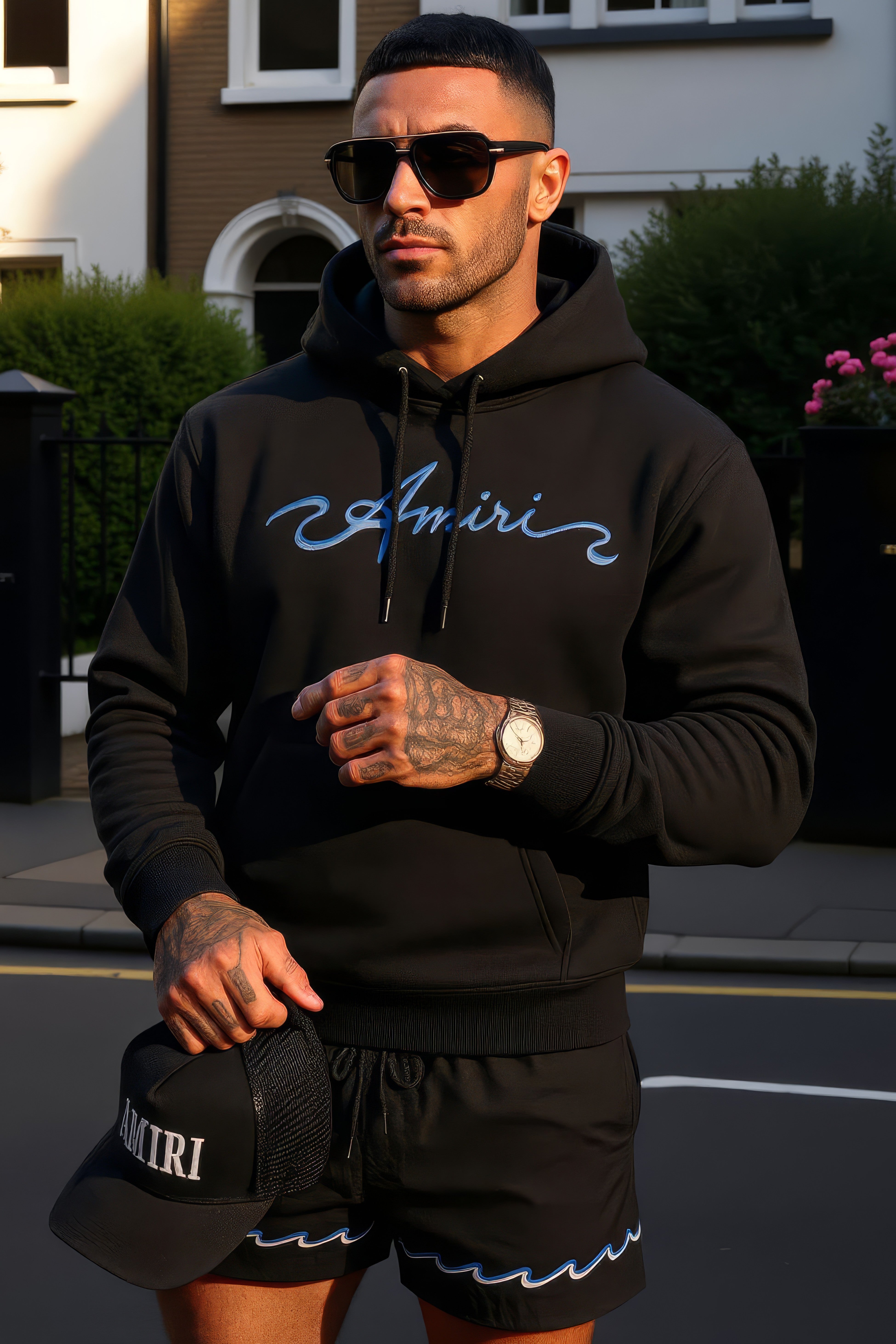 LUXURY HUB AMIRI WAVE HOODIE