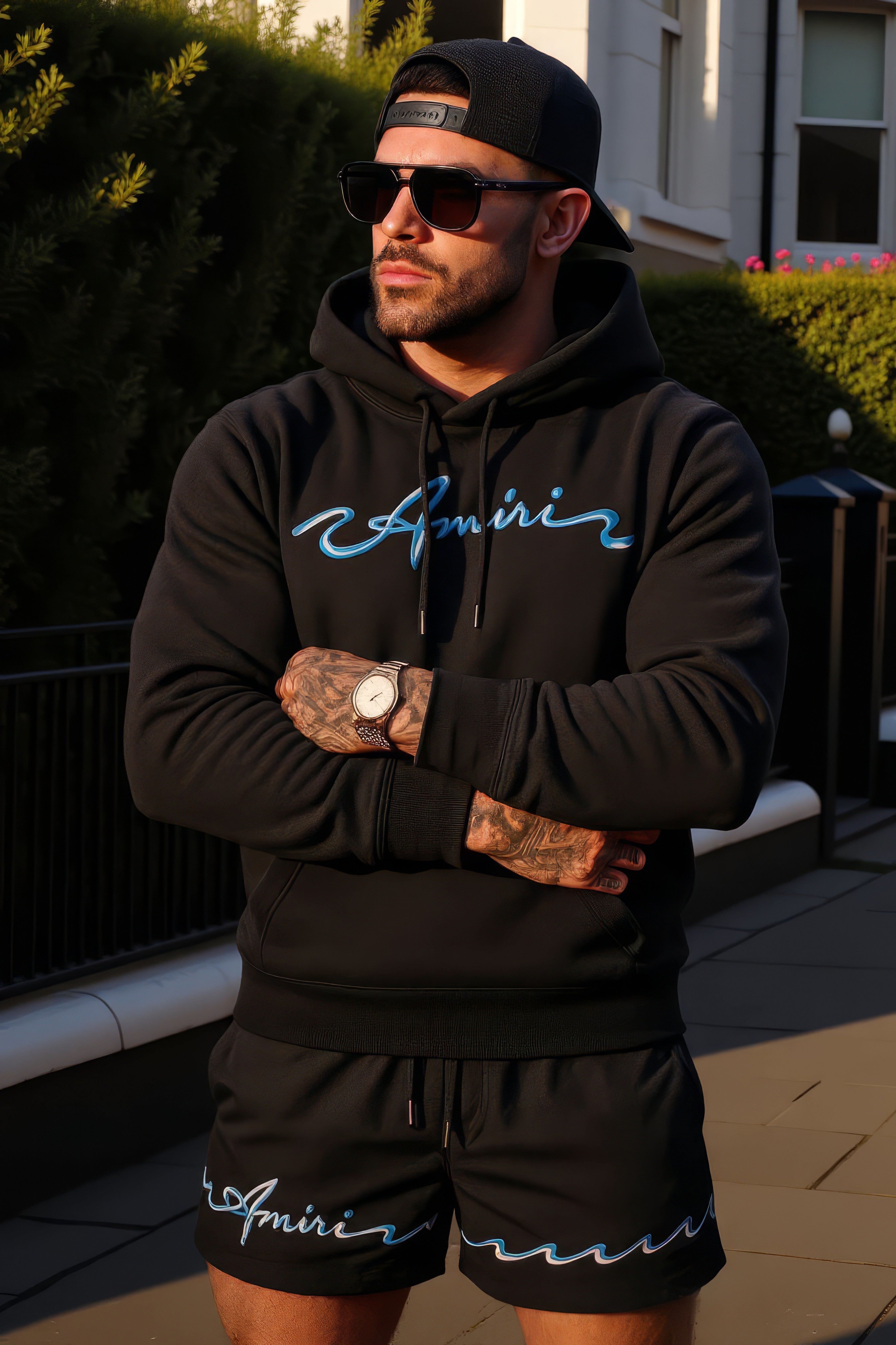 LUXURY HUB AMIRI WAVE HOODIE