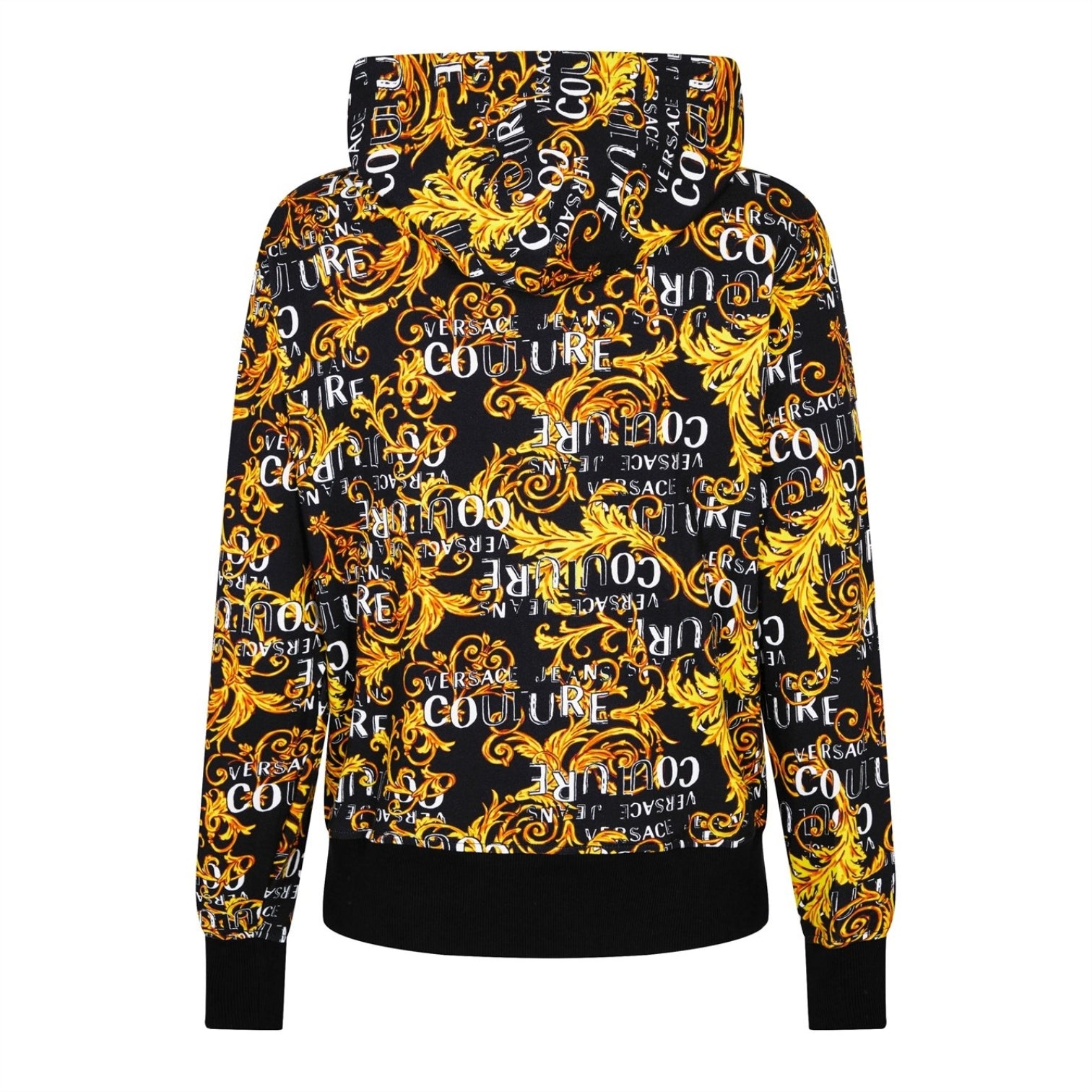 LUXURY HUB VERSACE JEANS COUTURE VJC BAROQ ZIP HOODIE