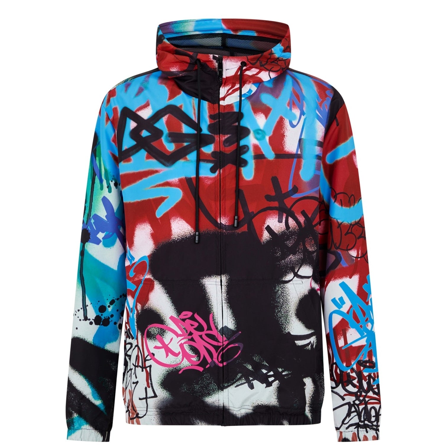 LUXURY HUB DOLCE AND GABBANA GRAFFITI HOODIE