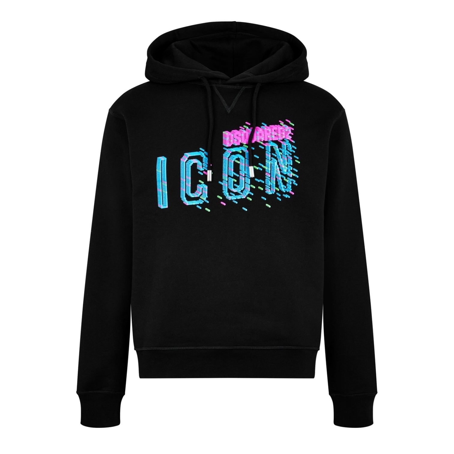 LUXURY HUB DSQUARED2 PIXEL ICON HOODIE