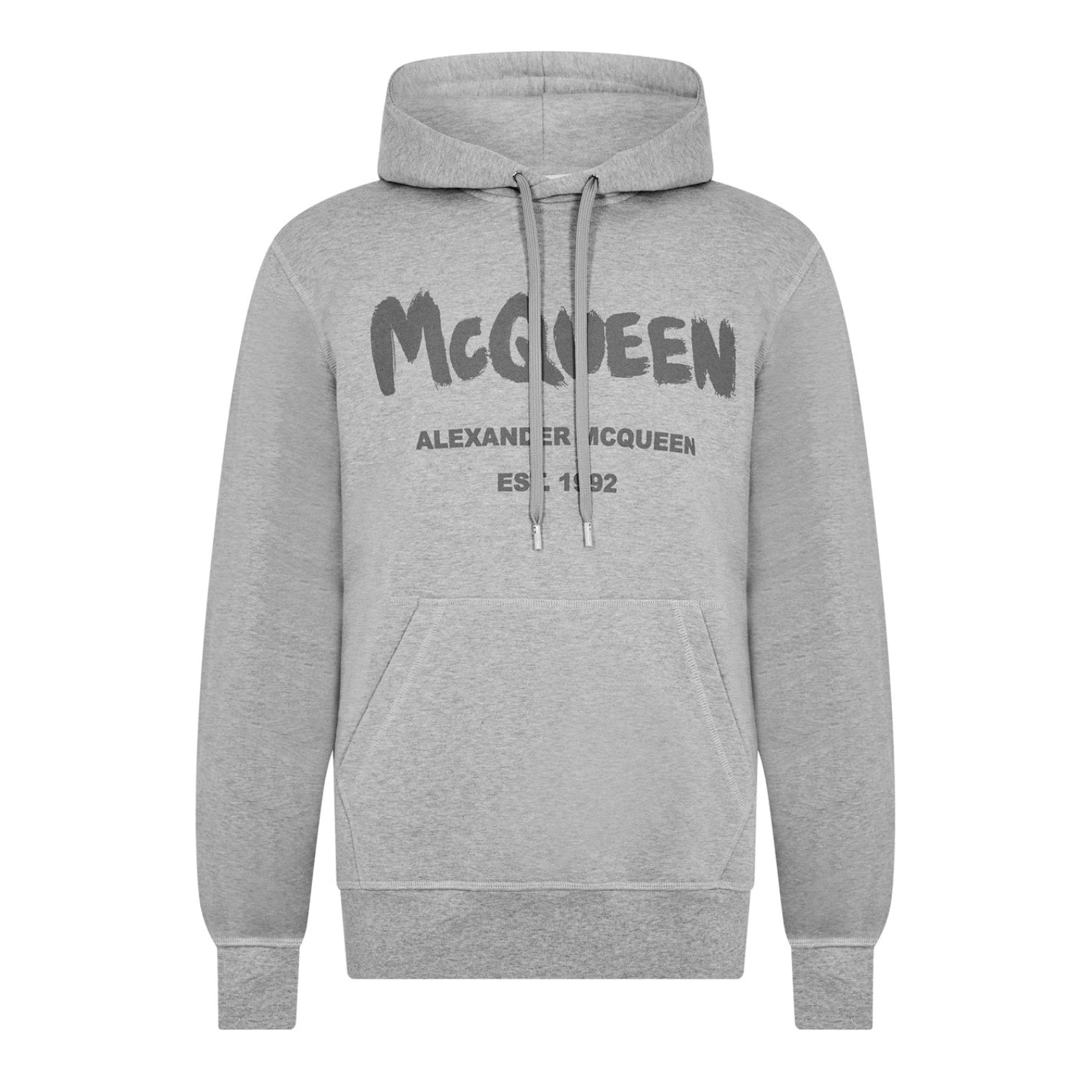 LUXURY HUB ALEXANDER MCQUEEN GRAFFITI LOGO HOODIE