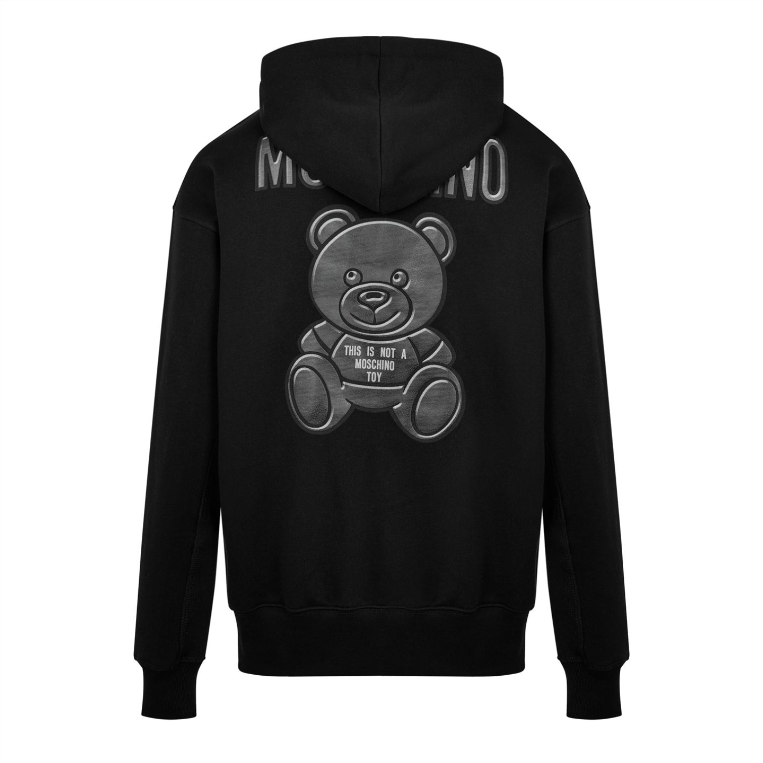 LUXURY HUB MOSCHINO TEDDY ZIP HOODIE