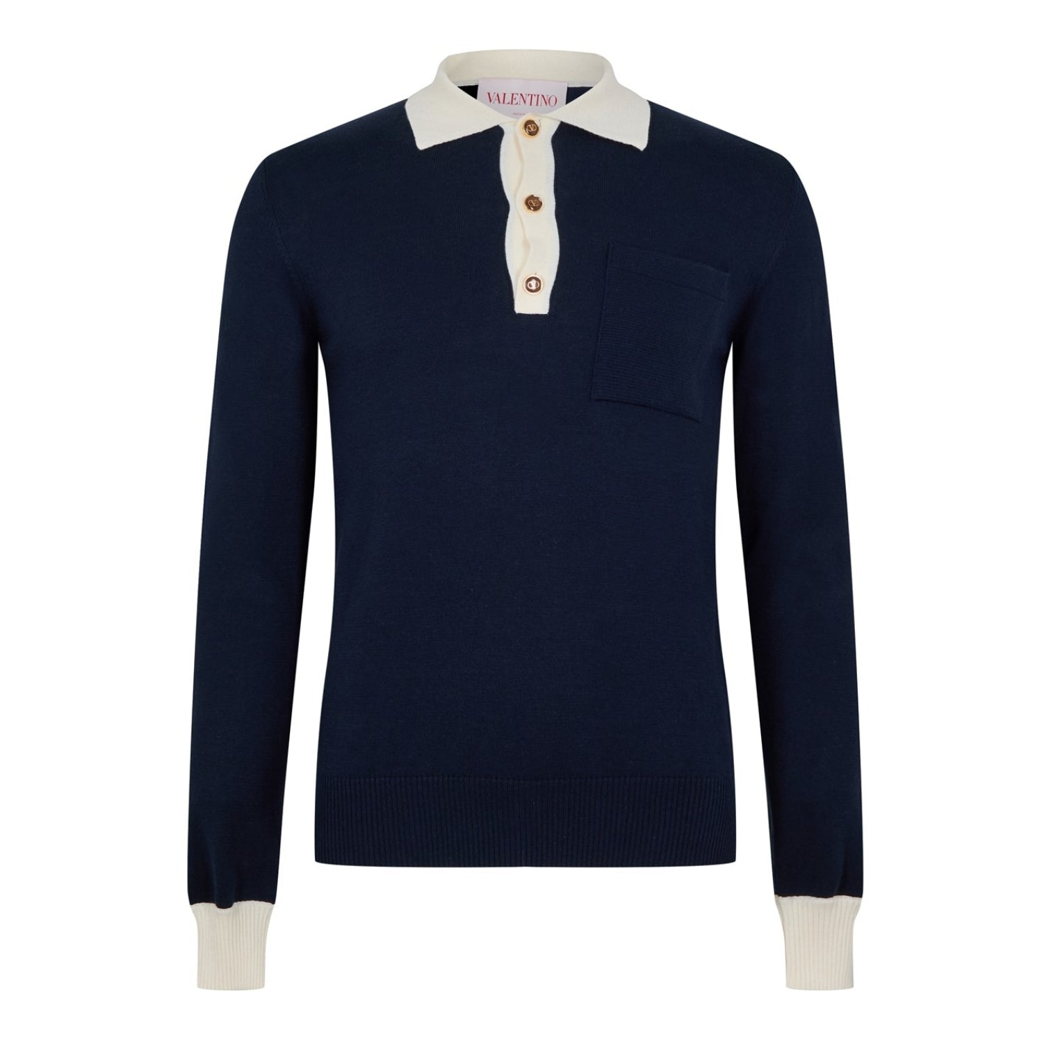 LUXURY HUB VALENTINO COLLECTION POLO SHIRT