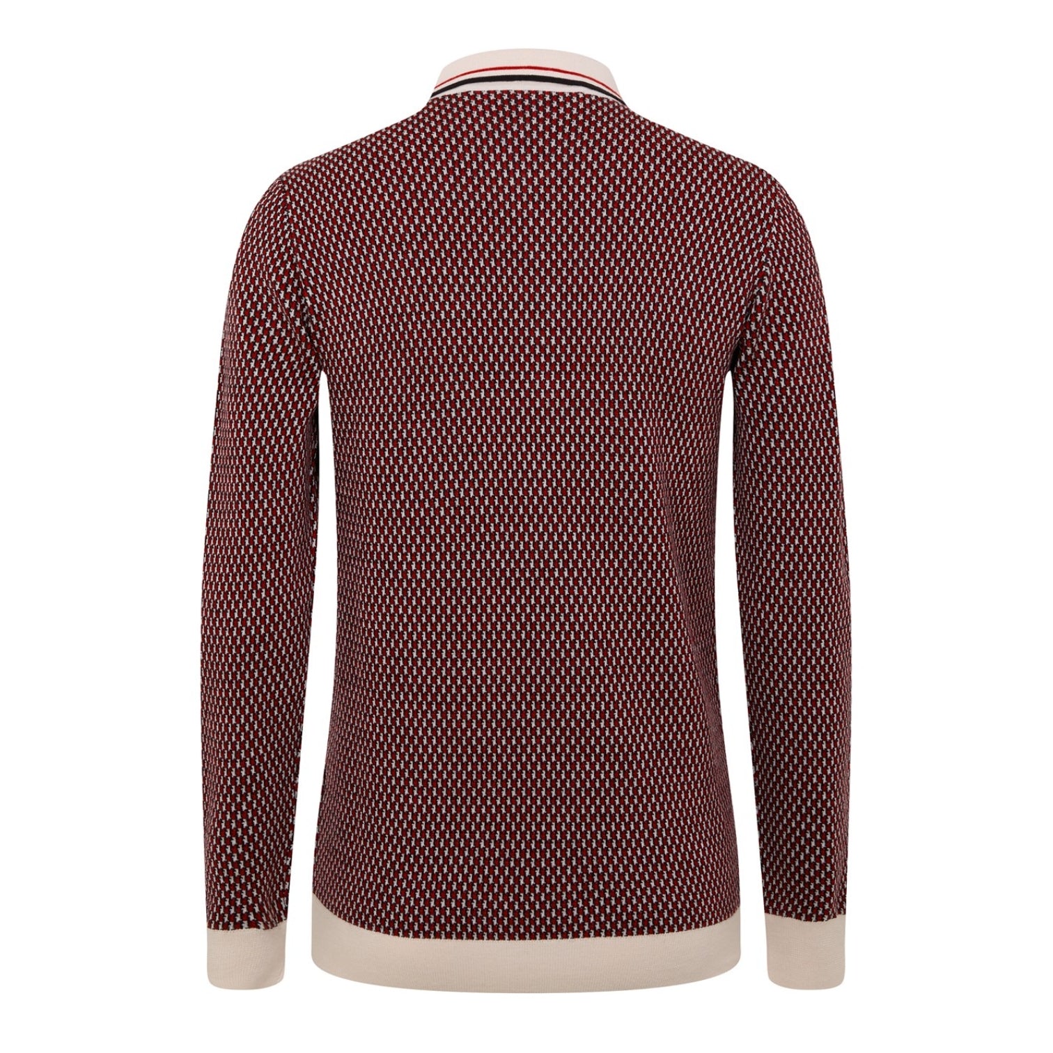 LUXURY HUB VALENTINO GARAVANI KNITTED POLO SHIRT