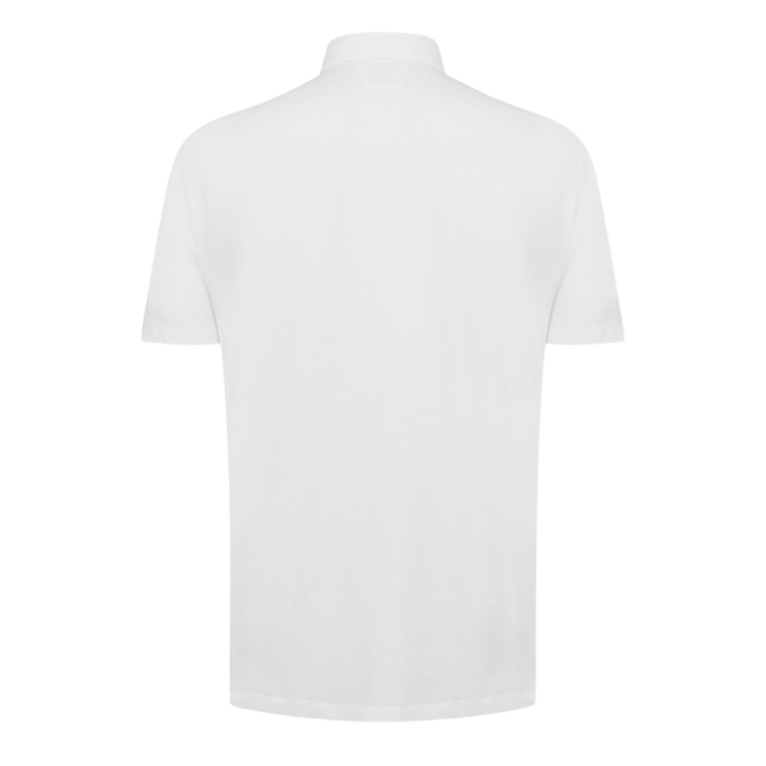 LUXURY HUB CP COMPANY SHORT SLEEVE LOGO PATCH POLO SHIRT