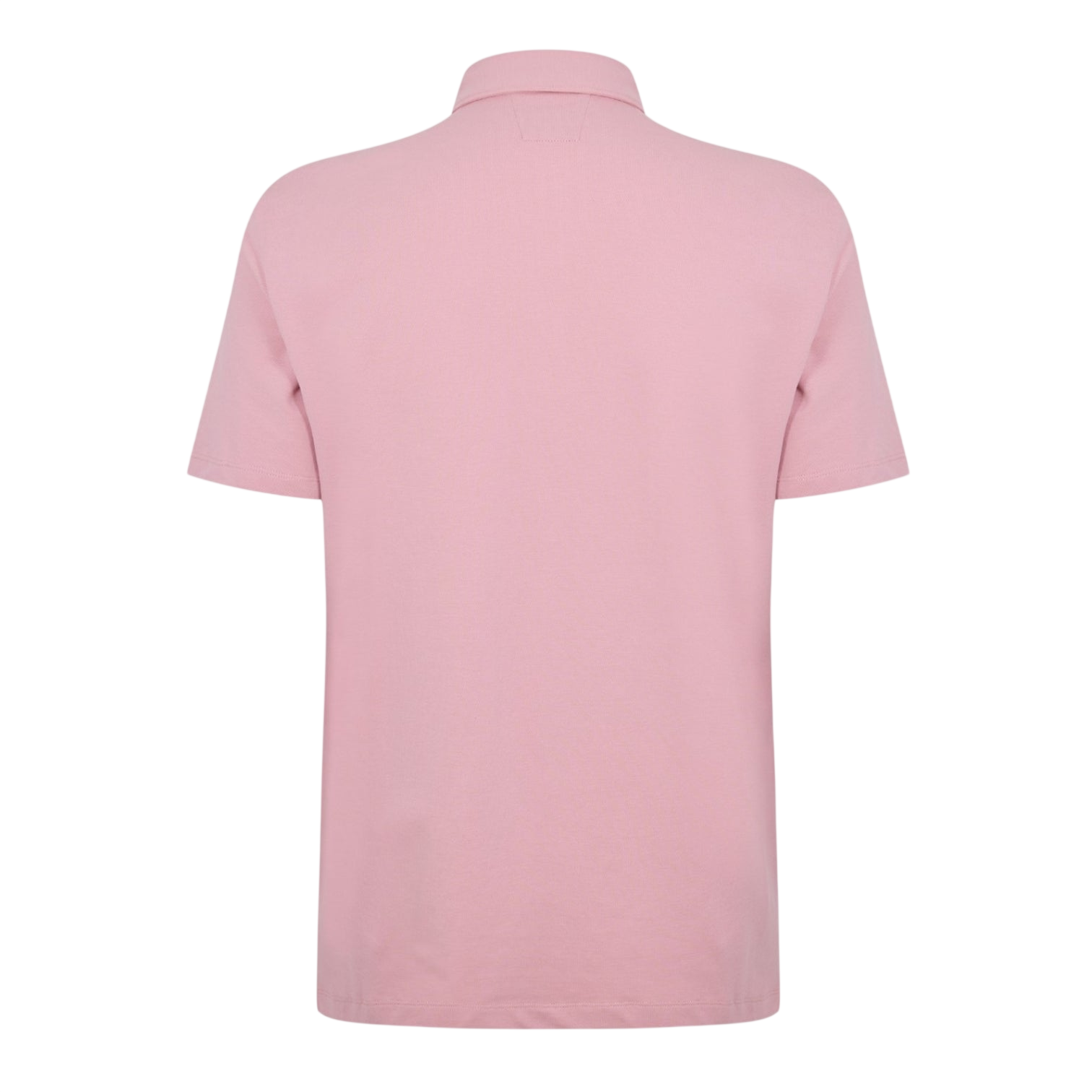 LUXURY HUB CP COMPANY SHORT SLEEVE LOGO PATCH POLO SHIRT