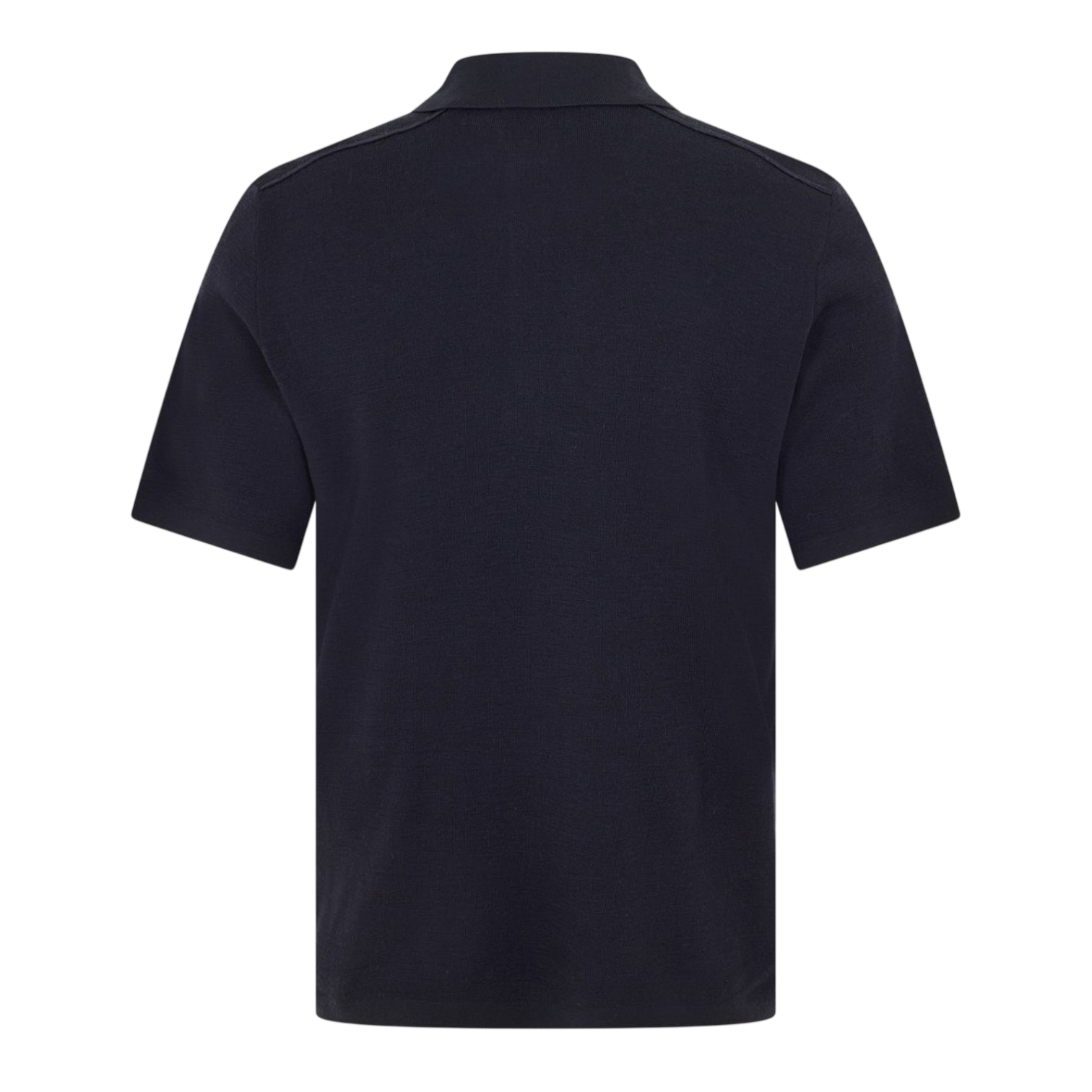 LUXURY HUB BURBERRY MEN'S BURB KNITTED SHORT SLEEVE POLO SHIRT