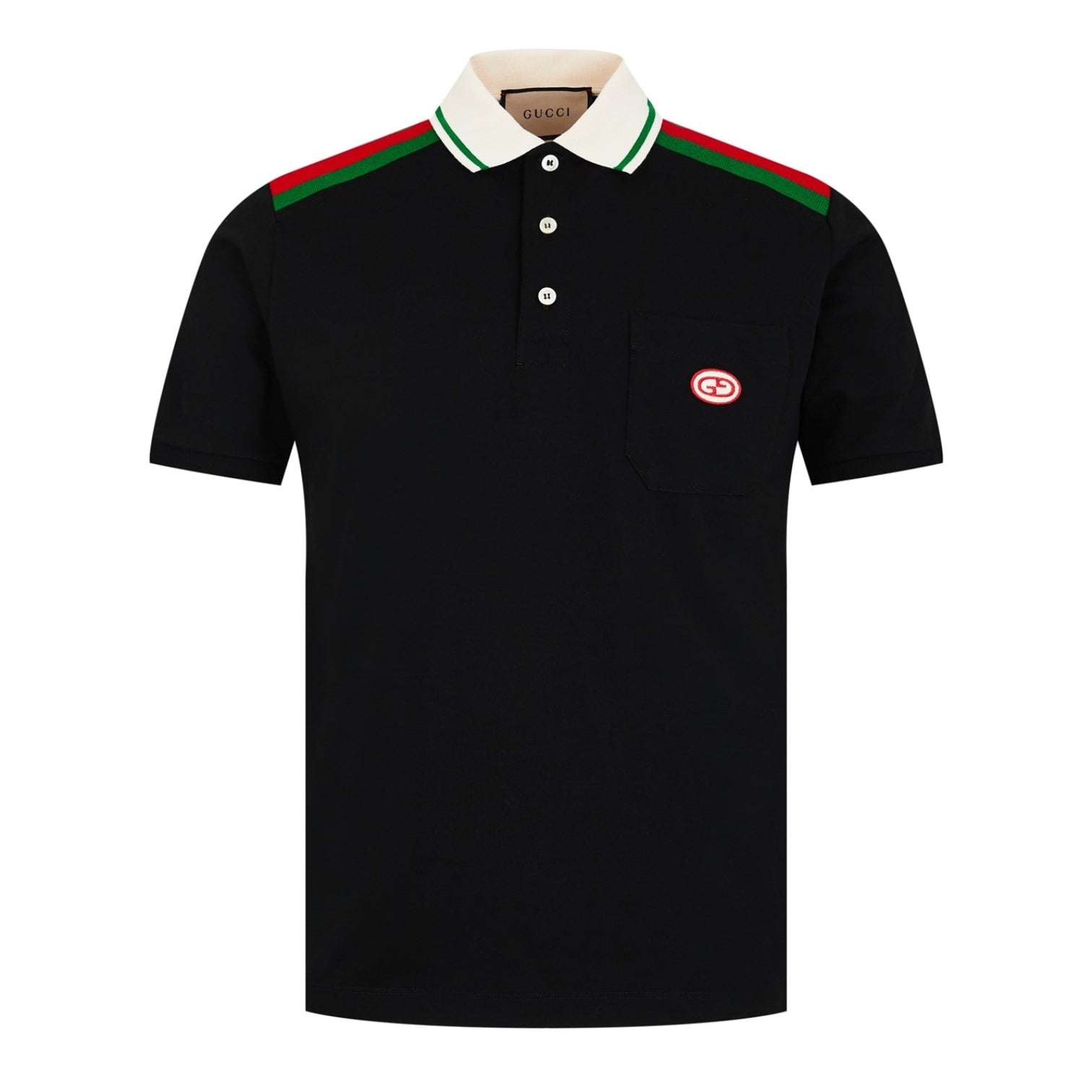 LUXURY HUB GUCCI BLADE PRINT POLO