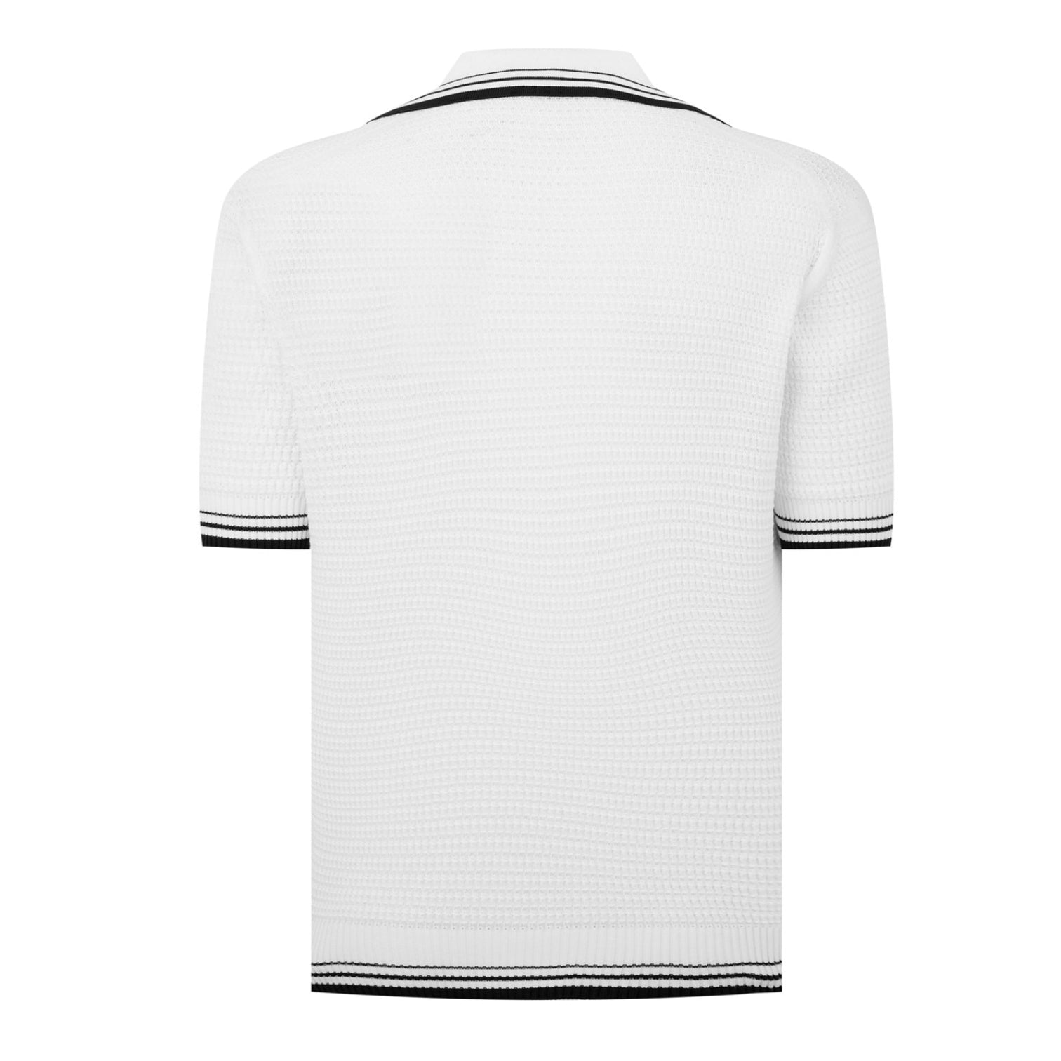 LUXURY HUB PRADA INTARSIA POLO SHIRT