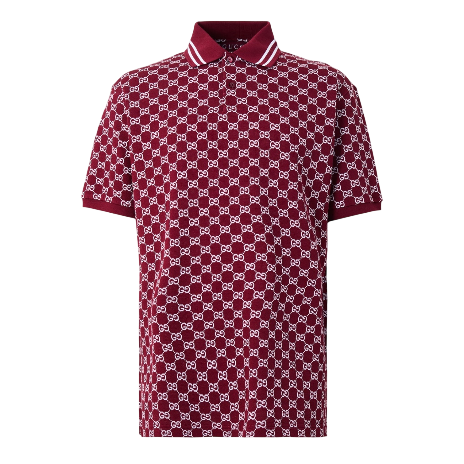 LUXURY HUB GUCCI MEN'S SHORT SLEEVE POLO SHIRT