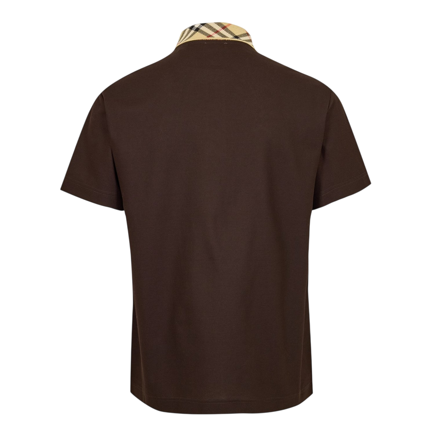 LUXURY HUB BURBERRY MEN'S SHORT SLEEVE POLO SHIRT