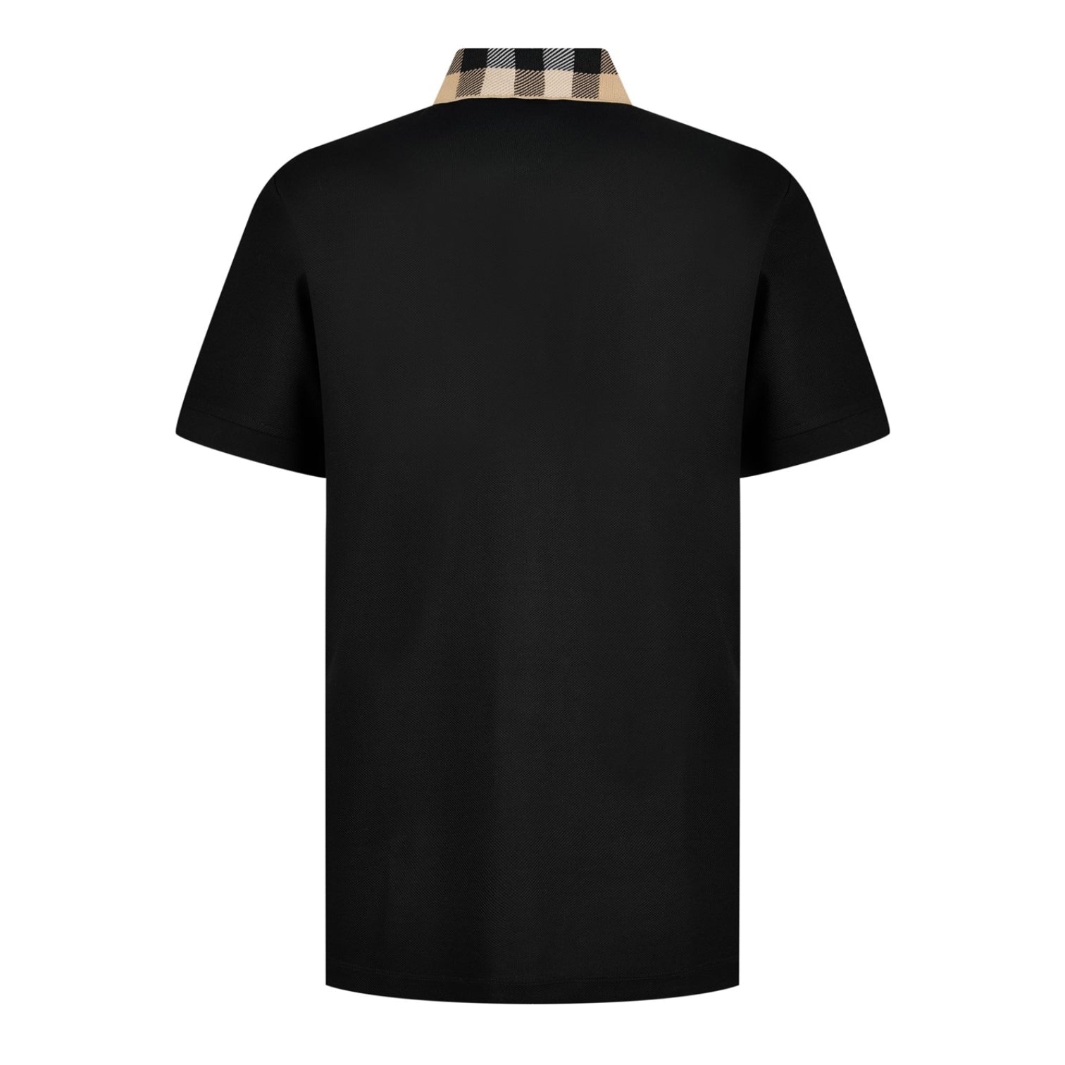 LUXURY HUB BURBERRY CODY CHECK POLO SHIRT