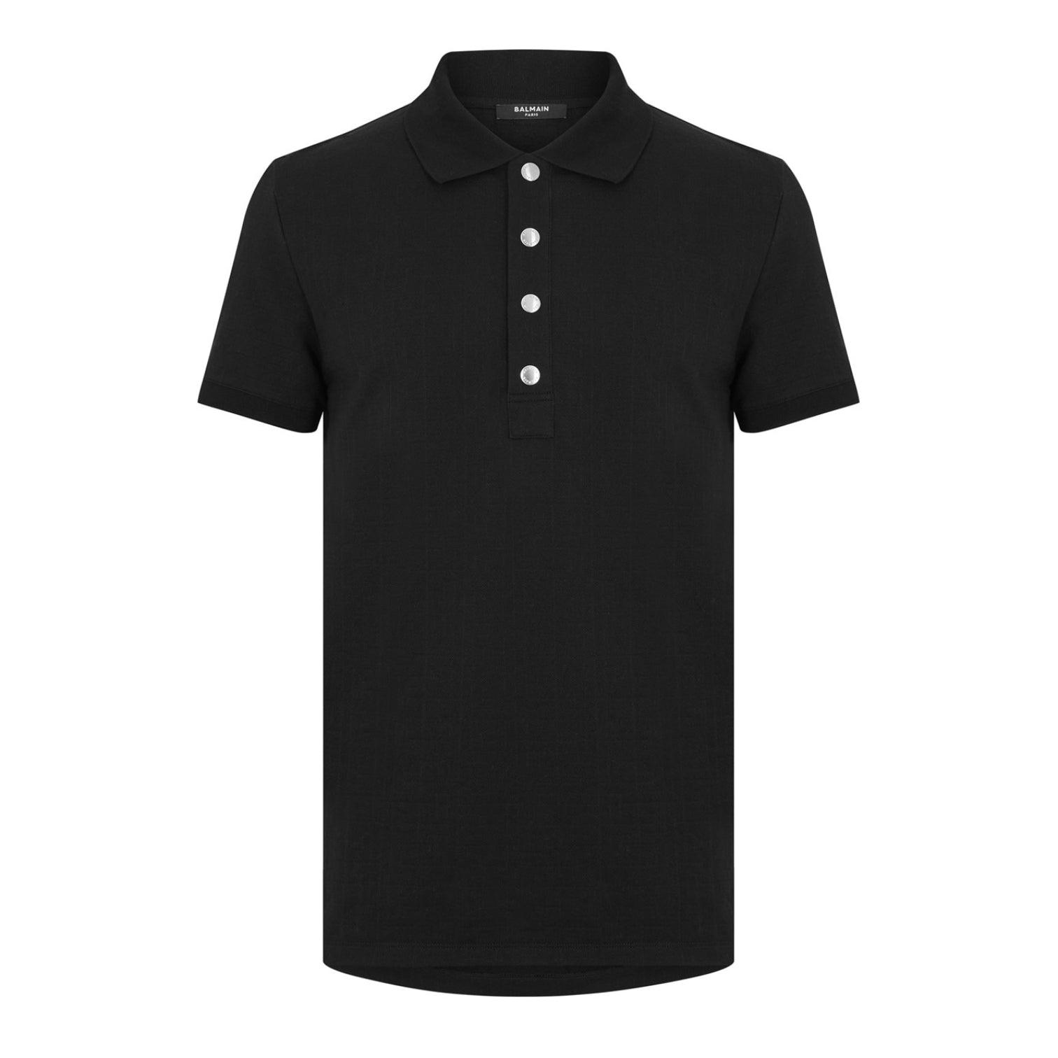 LUXURY HUB BALMAIN TONAL POLO TOP