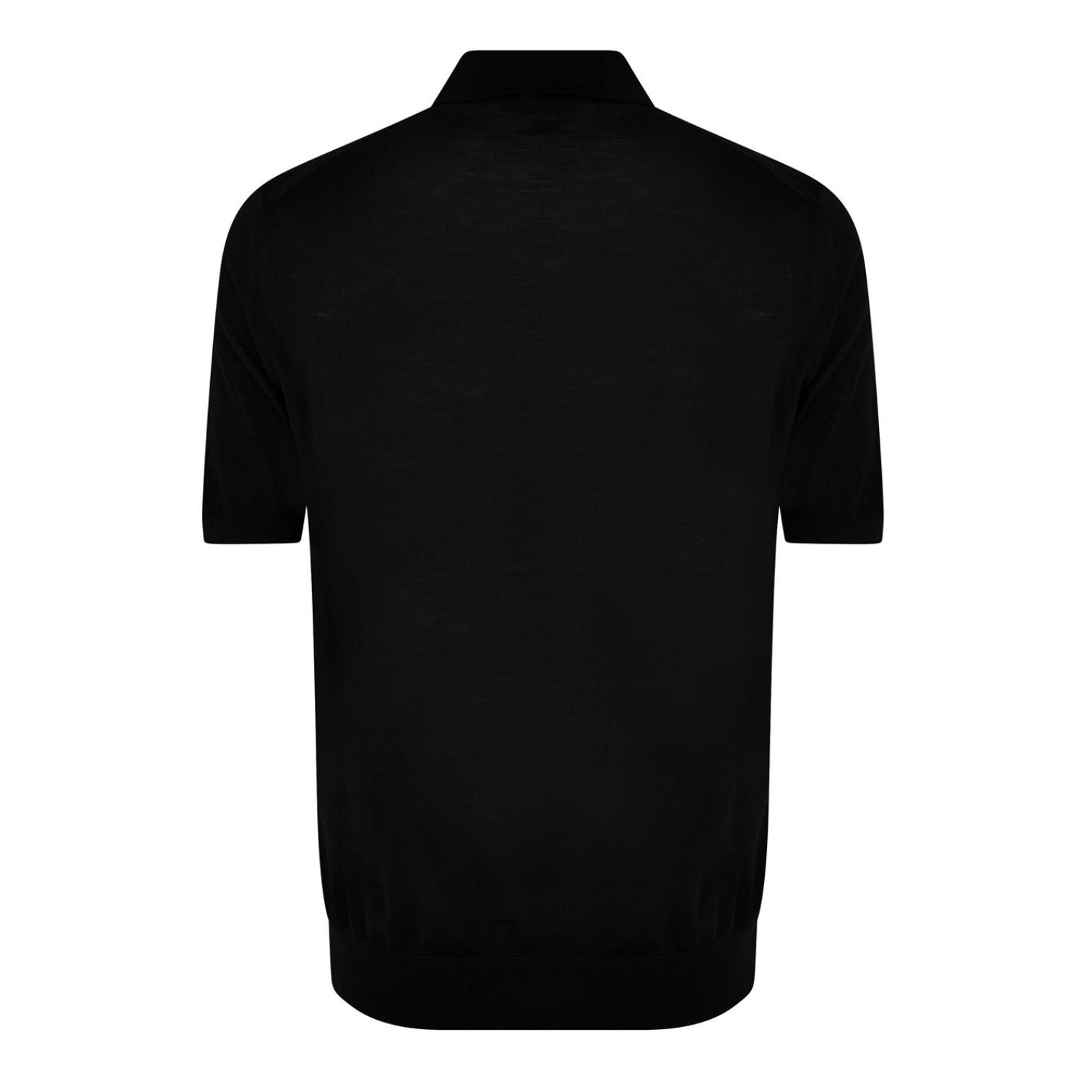 LUXURY HUB PRADA ZIPPED KNIT POLO SHIRT