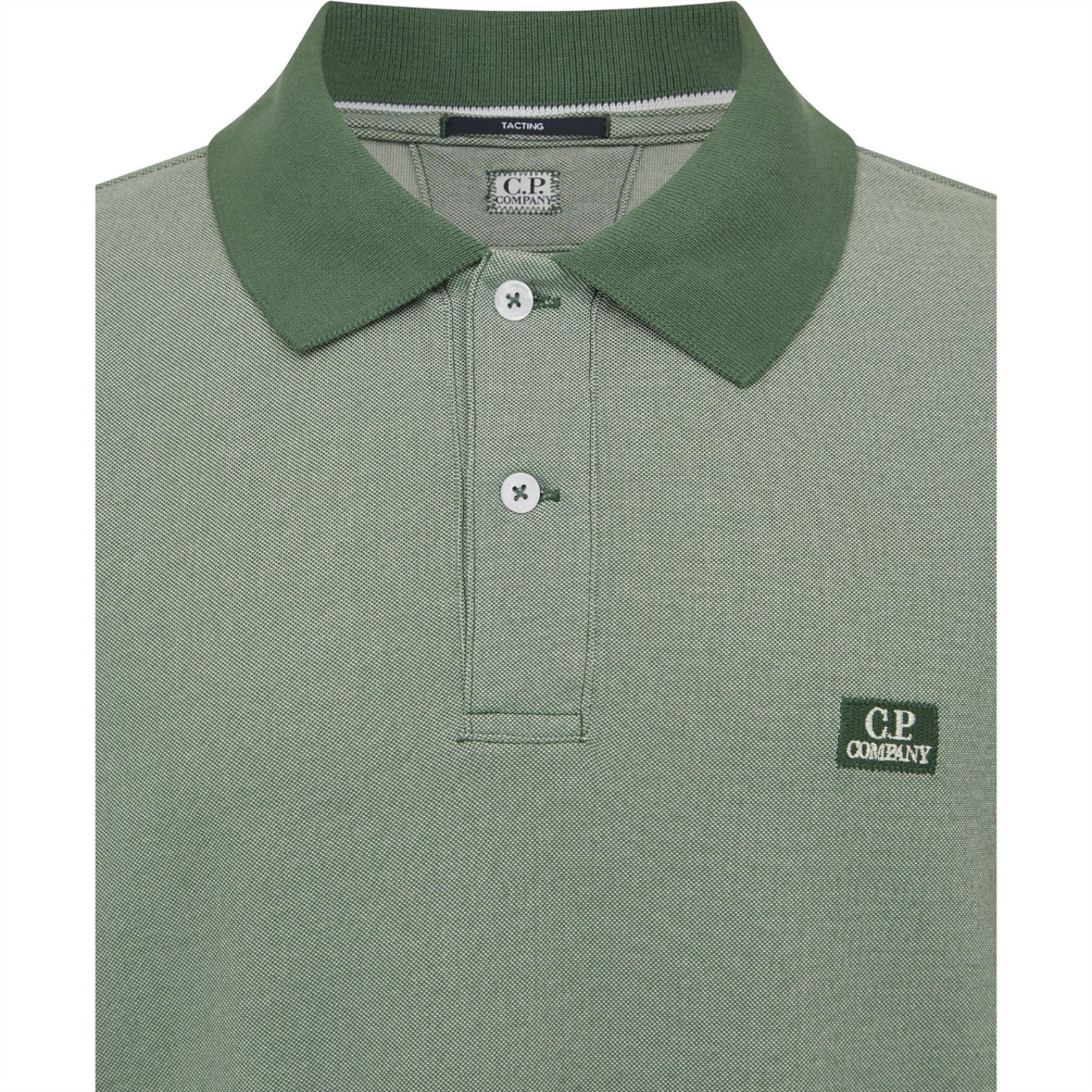 LUXURY HUB CP COMPANY TACTING SHORT SLEEVE POLO TOP