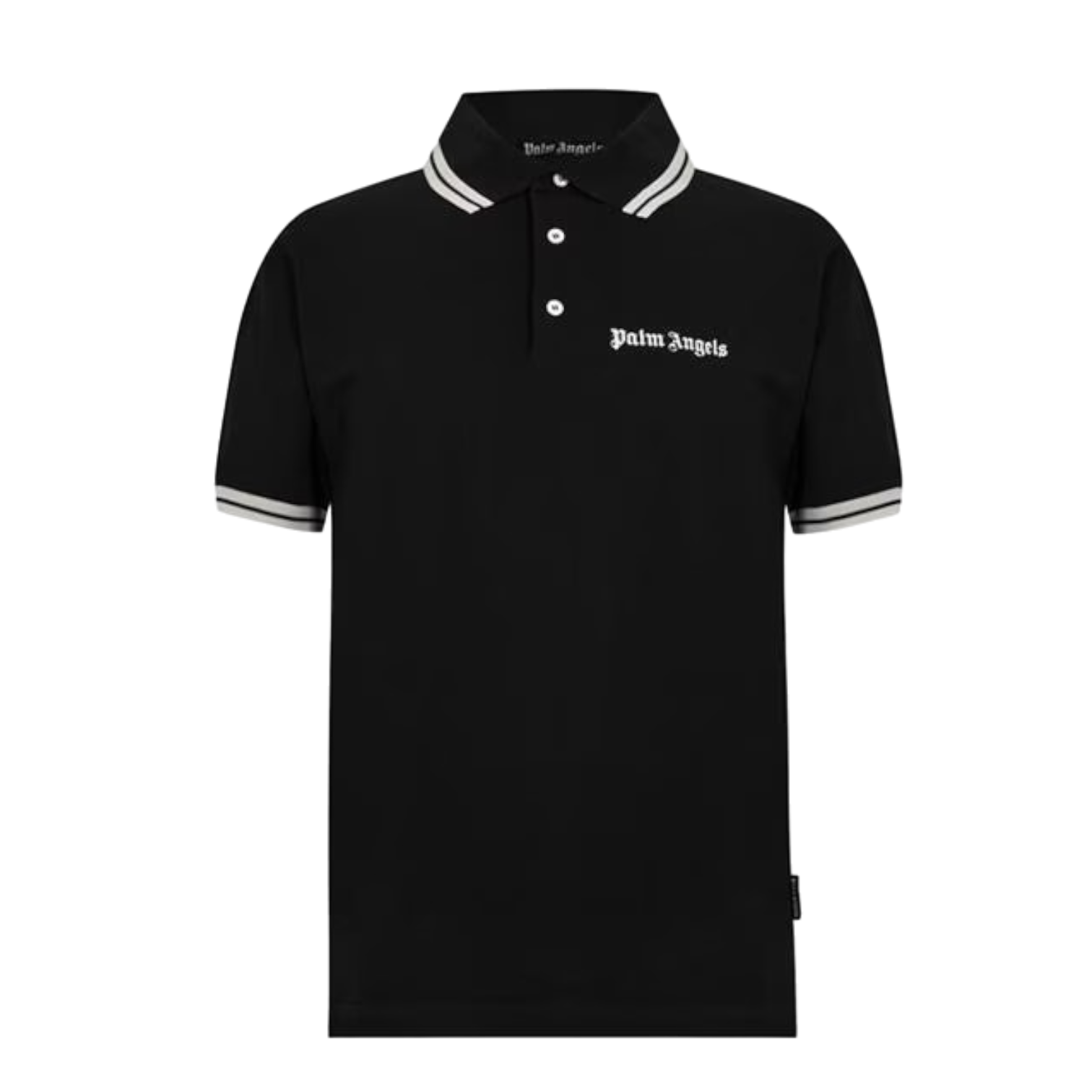 LUXURY HUB PALM ANGELS EMBROIDERED LOGO POLO