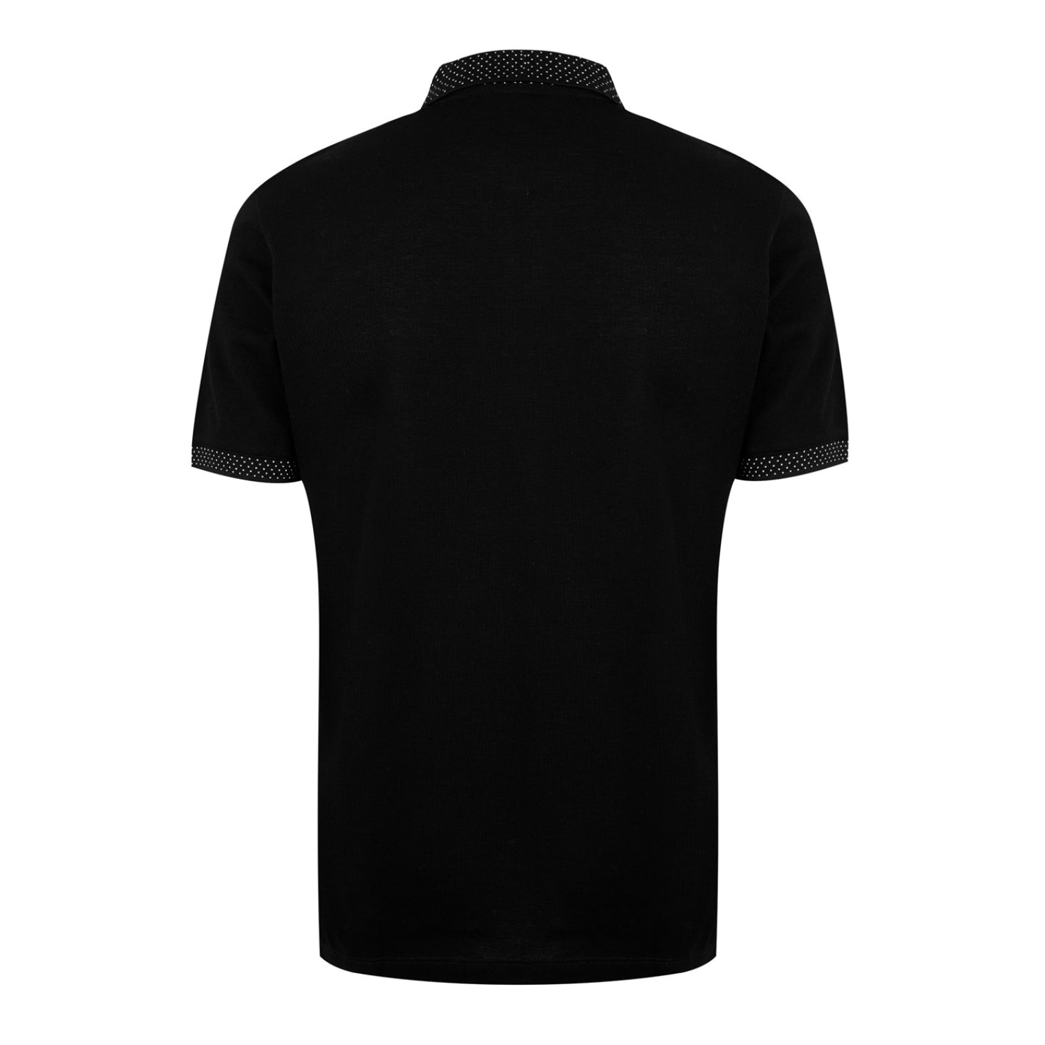 LUXURY HUB EMPORIO ARMANI ZIPPED POLO SHIRT