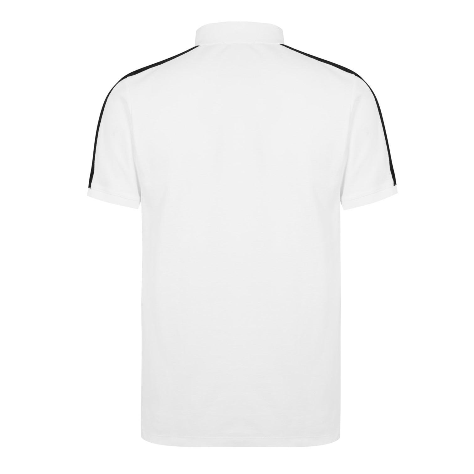 LUXURY HUB EMPORIO ARMANI TAPE SHORT SLEEVE POLO SHIRT