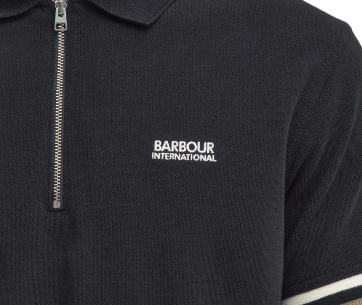 LUXURY HUB BARBOUR INTERNATIONAL BUXTON SHORT SLEEVED POLO SHIRT