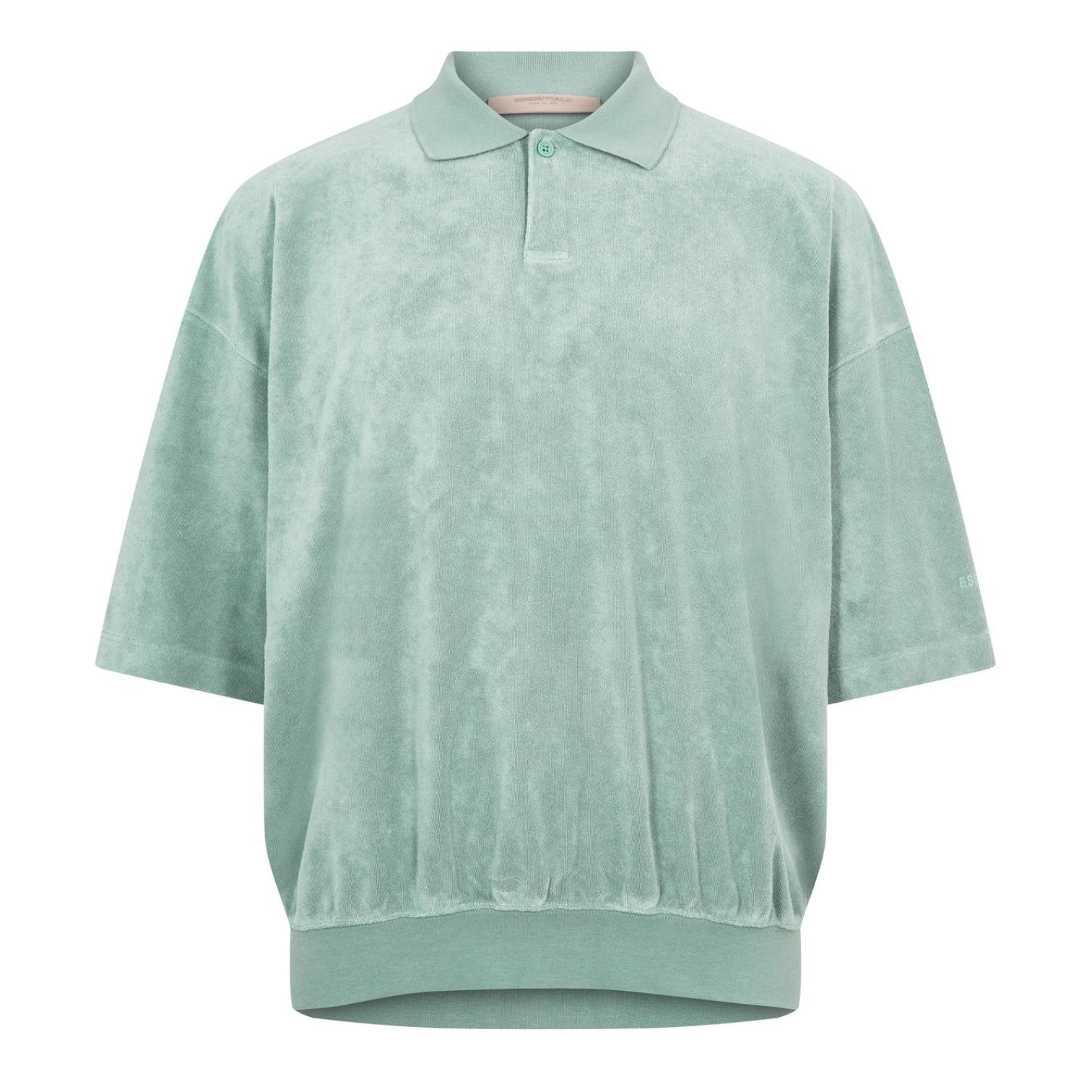 LUXURY HUB FEAR OF GOD ESSENTIALS FGE SS POLO