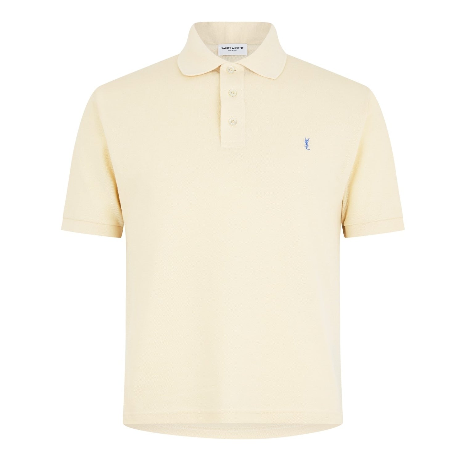 LUXURY HUB SAINT LAURENT SAINT LGO PIQUE POLO