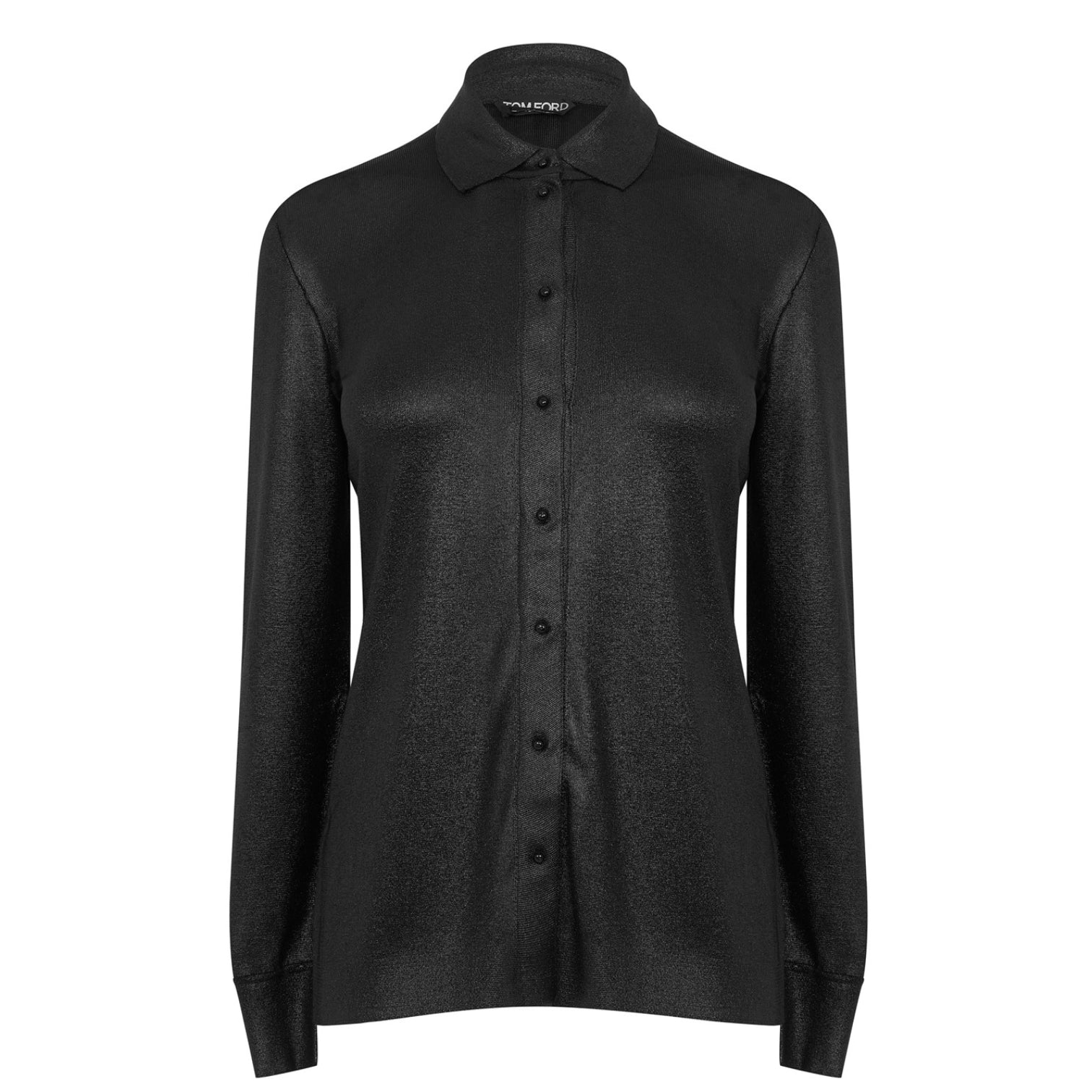 LUXURY HUB TOM FORD COMPACT GLOSSY SHIRT