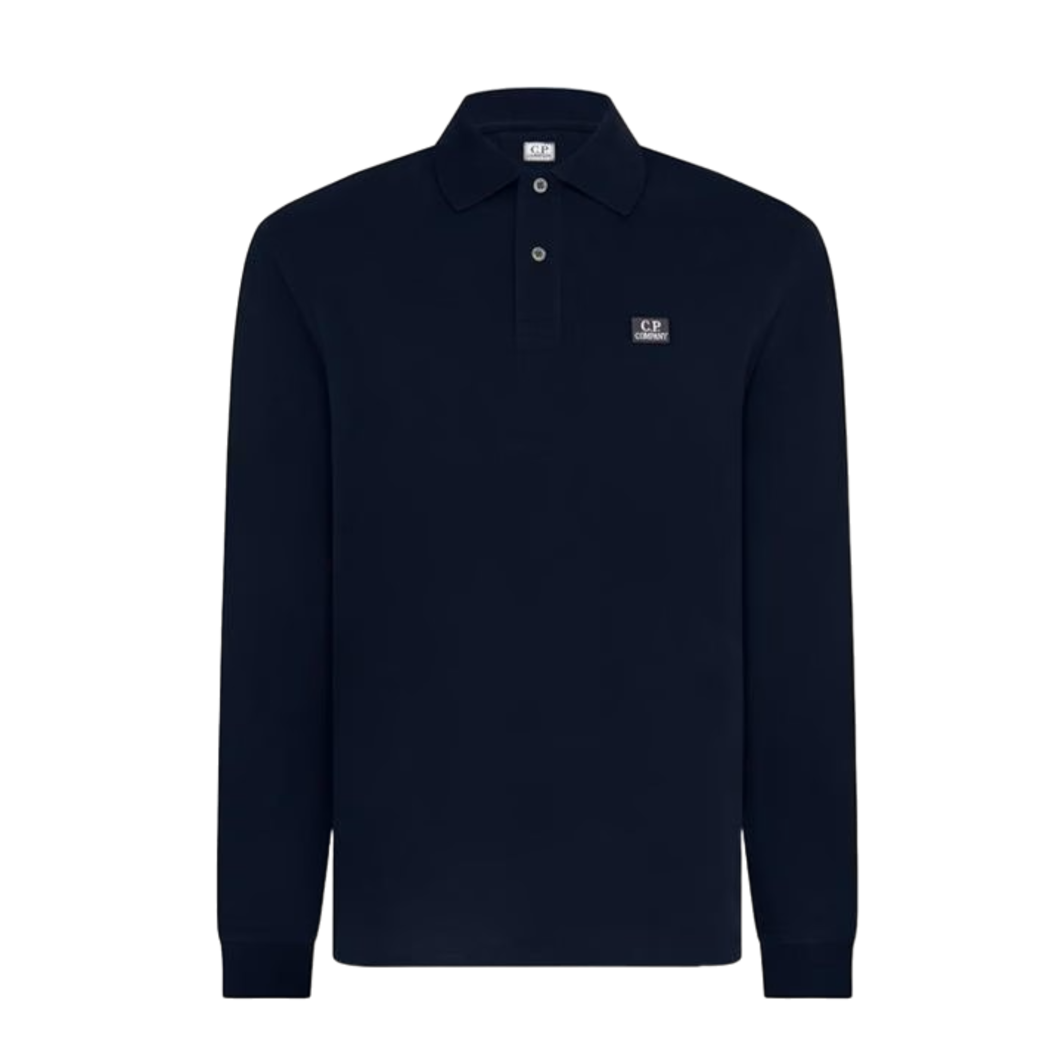 LUXURY HUB CP COMPANY LONG SLEEVE POLO SHIRT