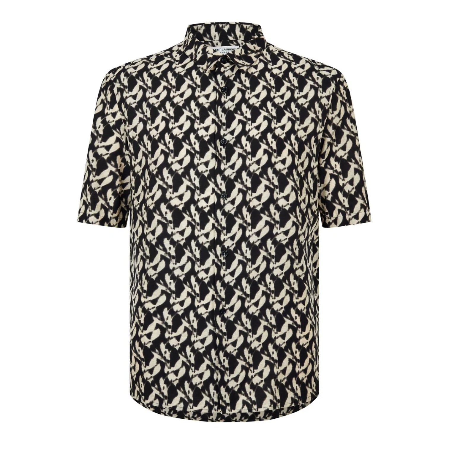 LUXURY HUB SAINT LAURENT ABSTRACT SHIRT