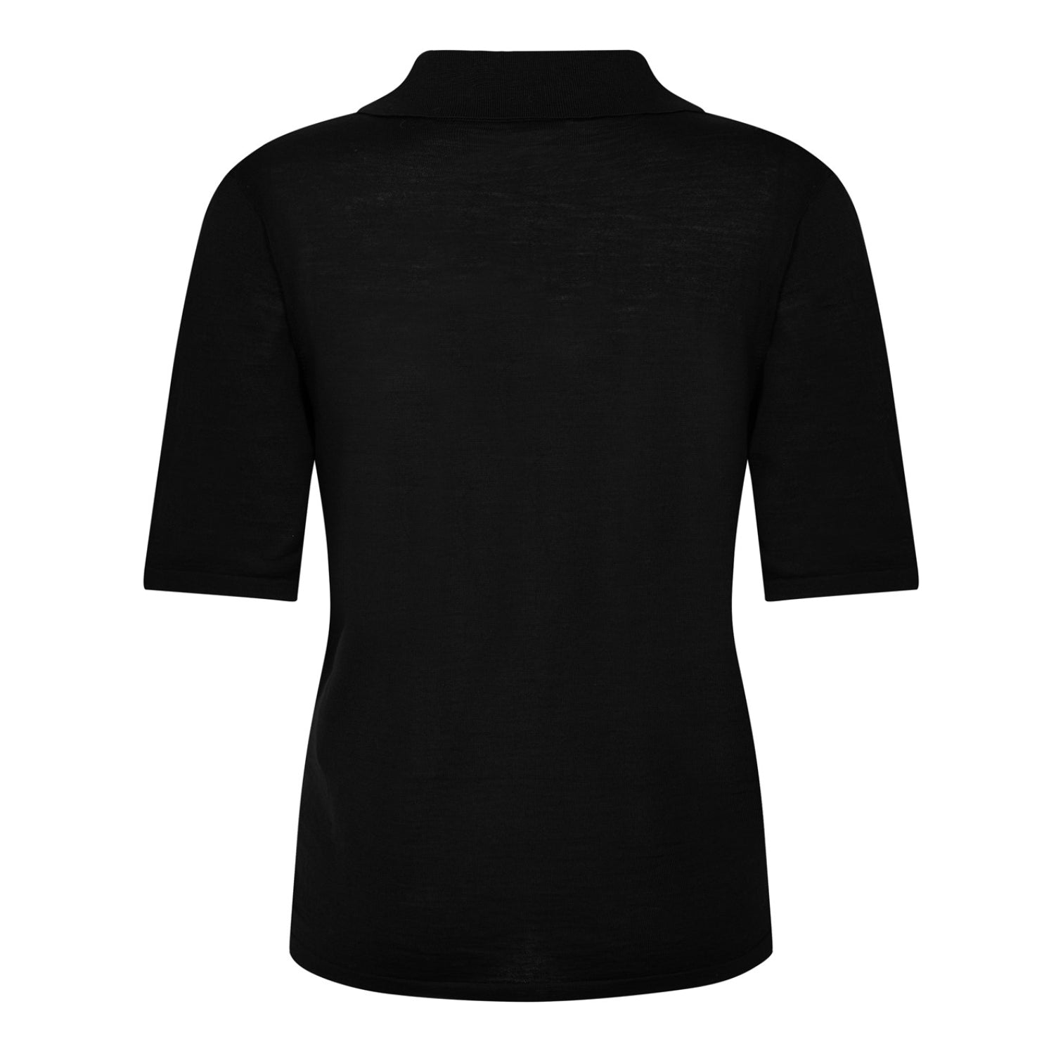 LUXURY HUB SAINT LAURENT SEMI SHEER POLO SHIRT