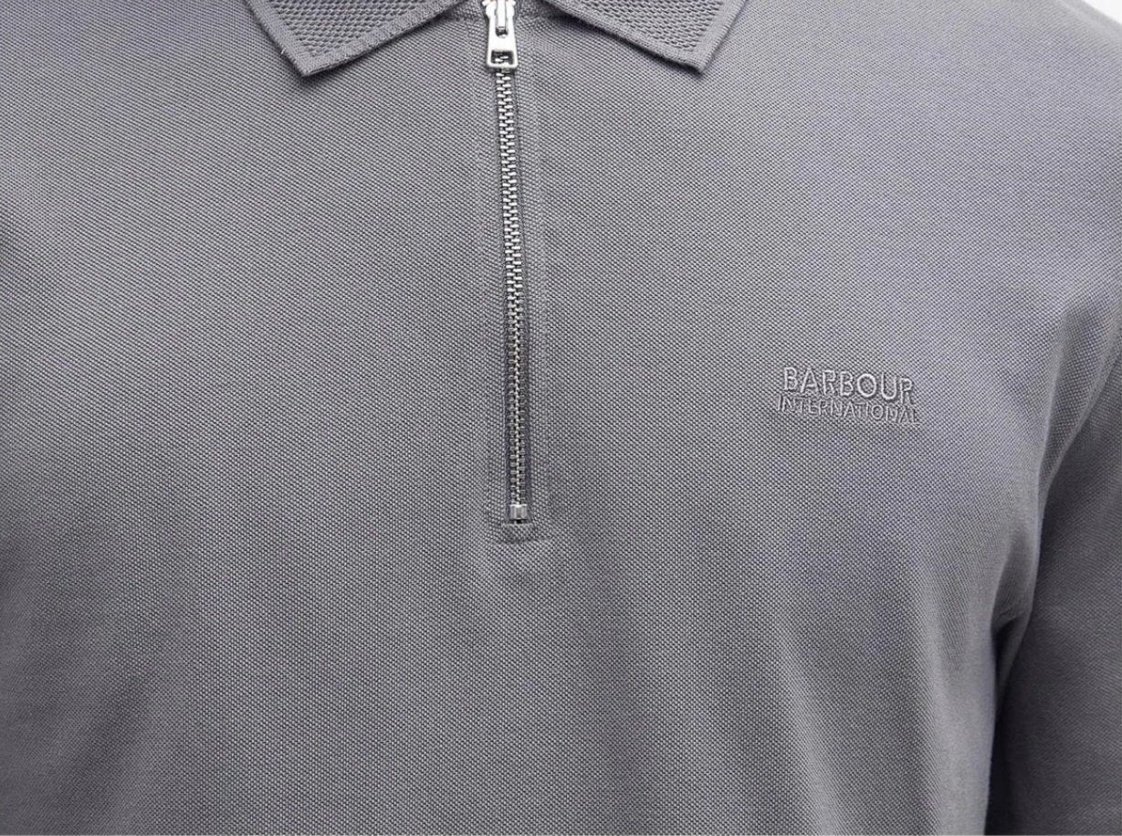 LUXURY HUB BARBOUR INTERNATIONAL HEATH POLO SHIRT