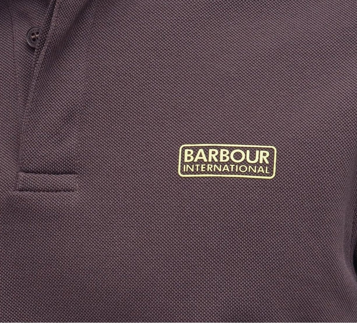 LUXURY HUB BARBOUR INTERNATIONAL MANTLE POLO SHIRT