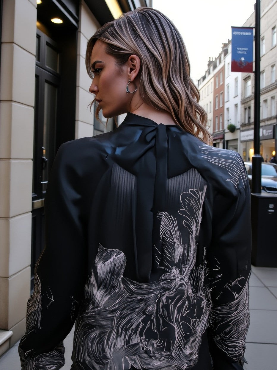 LUXURY HUB TED BAKER JOELLAH BLOUSE
