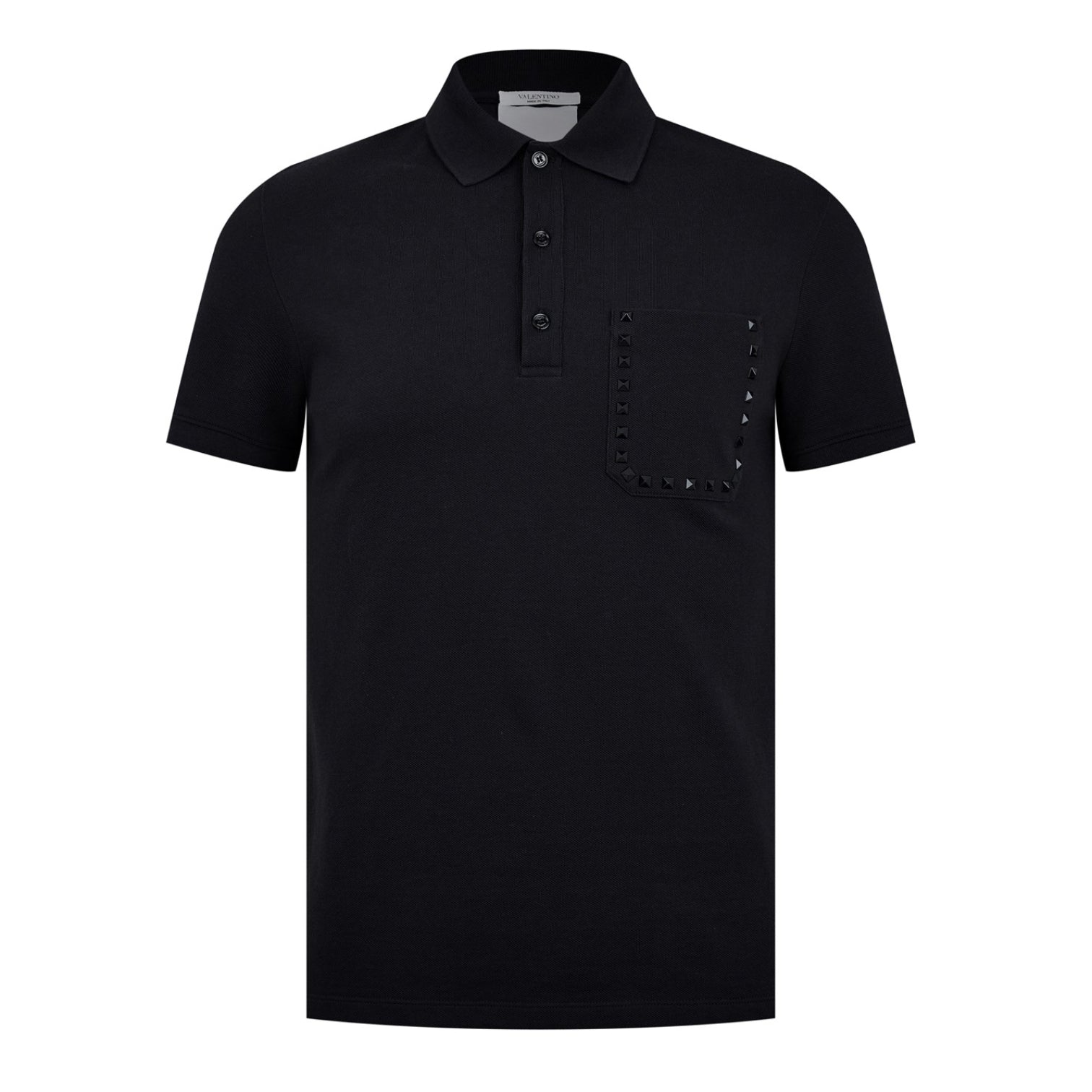 LUXURY HUB VALENTINO ROCK STUD POLO