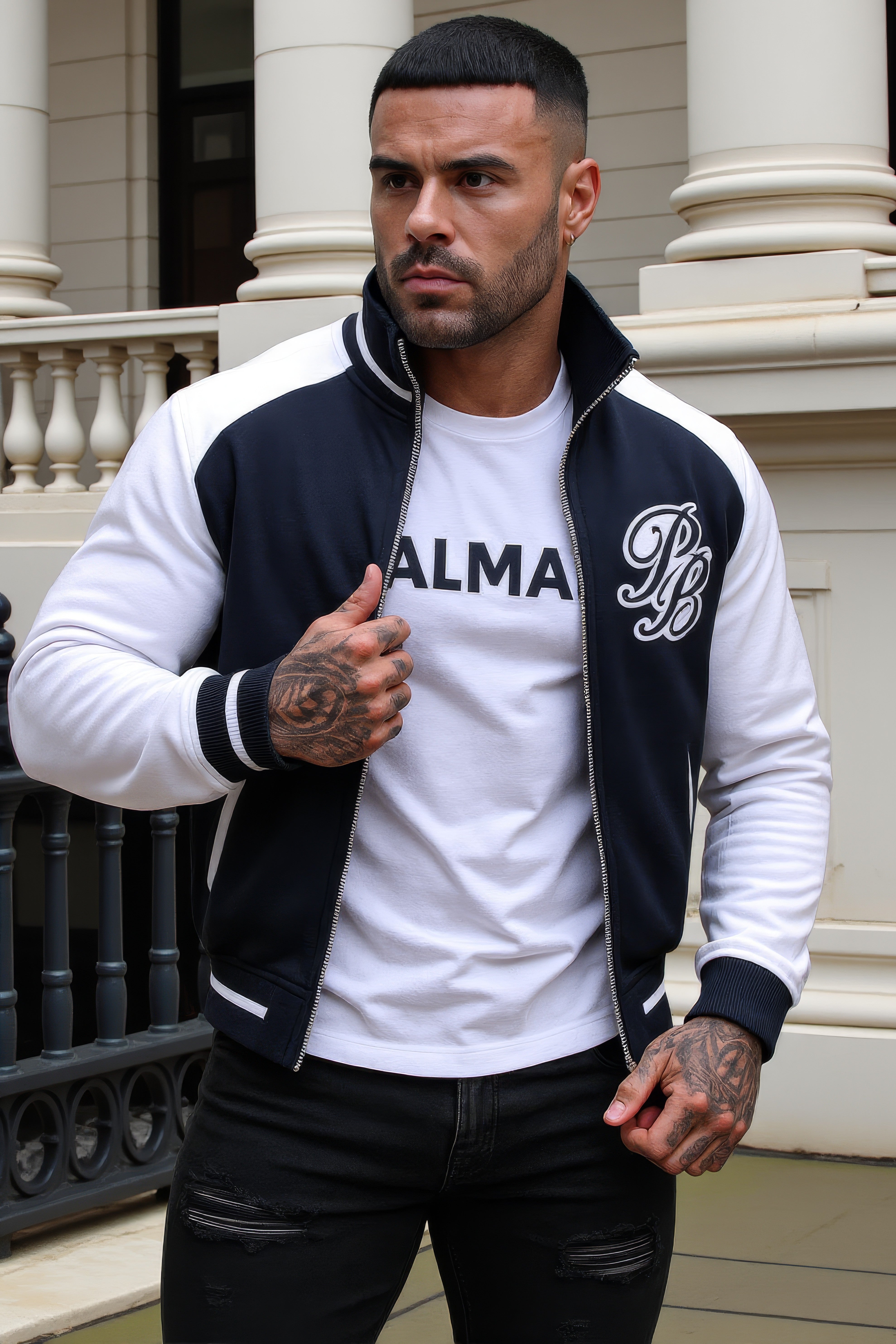 LUXURY HUB BALMAIN  PB TRACK JACKET