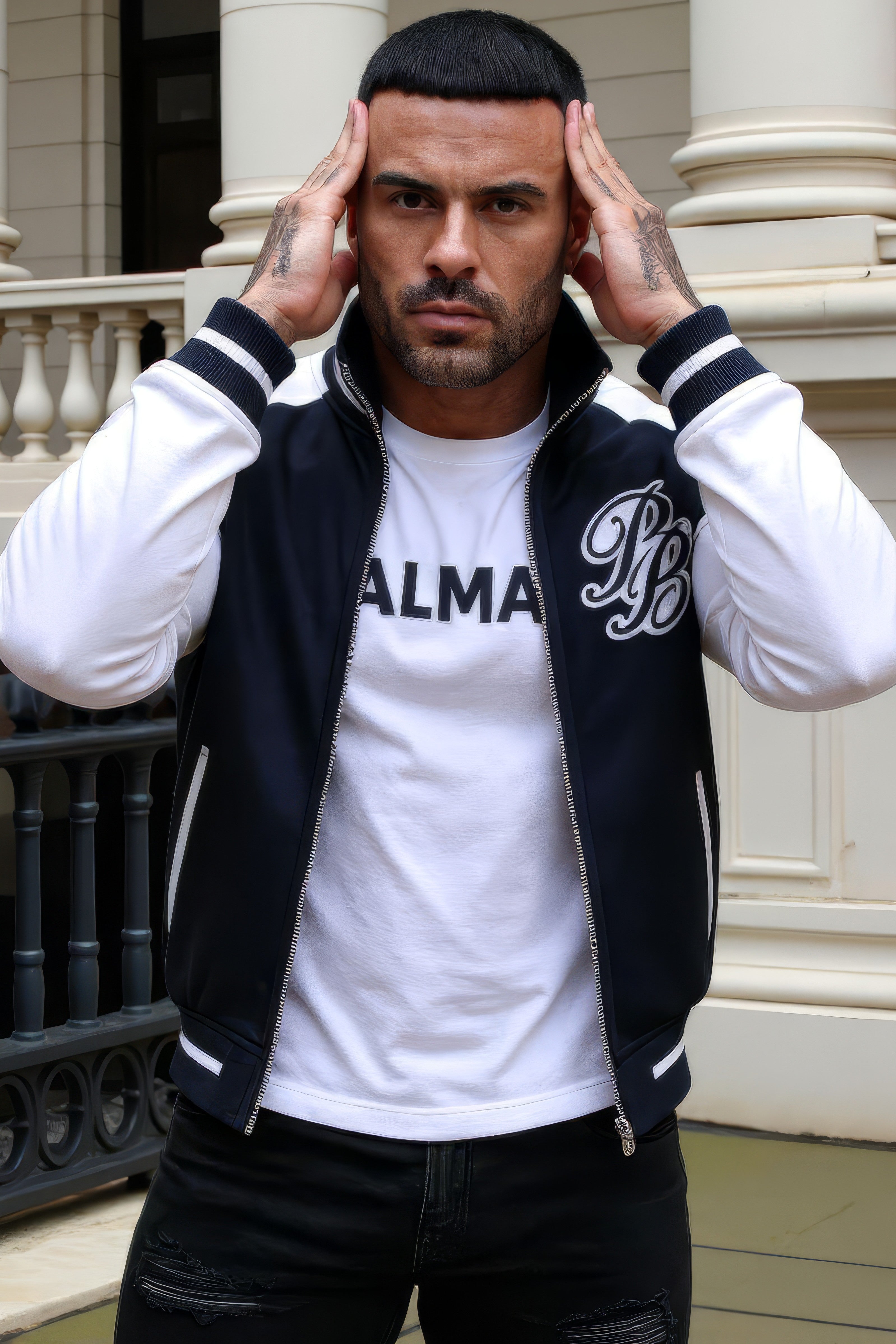 LUXURY HUB BALMAIN  PB TRACK JACKET