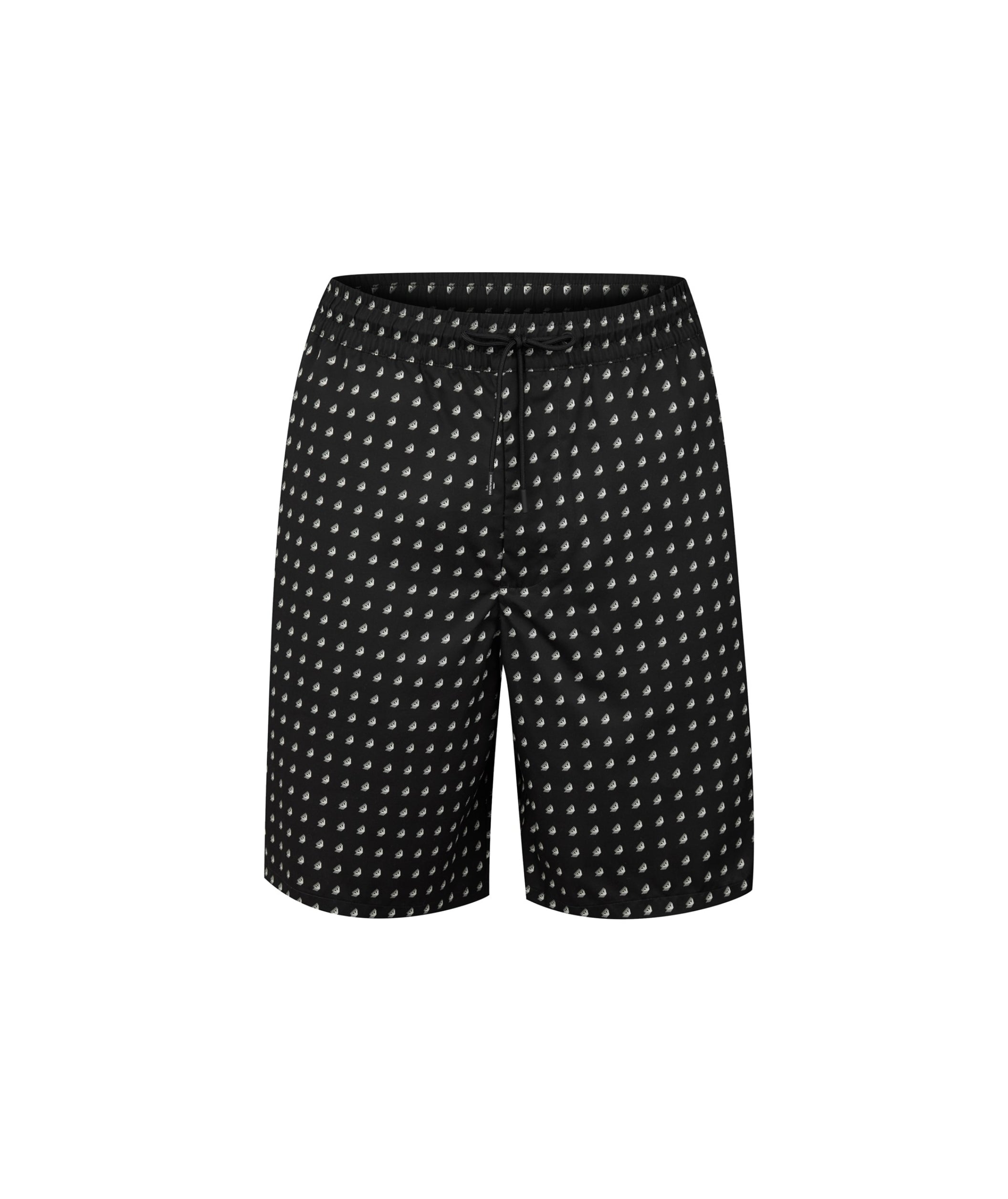 LUXURY HUB EMPORIO ARMANI EAGLE LOGO SHORTS