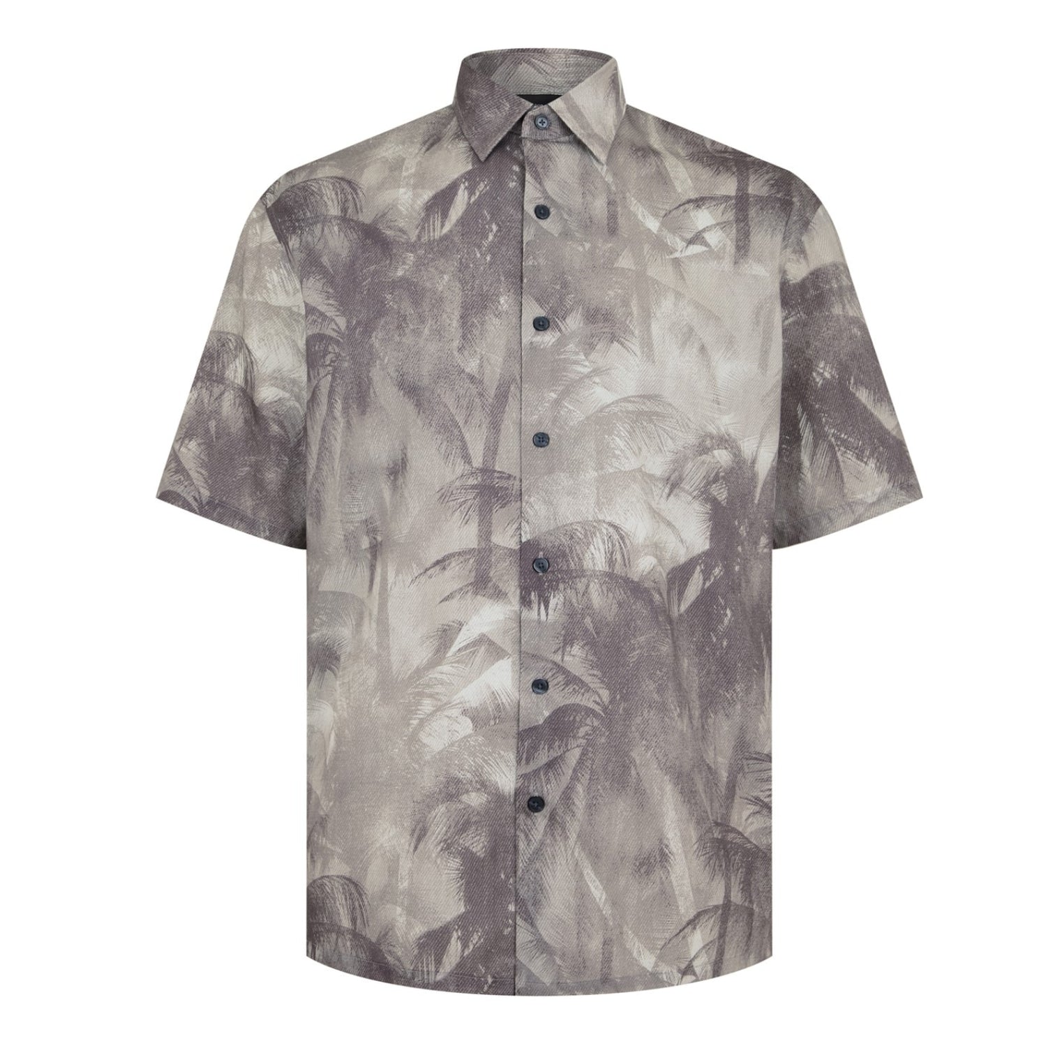 LUXURY HUB EMPORIO ARMANI PALM SS SHIRT