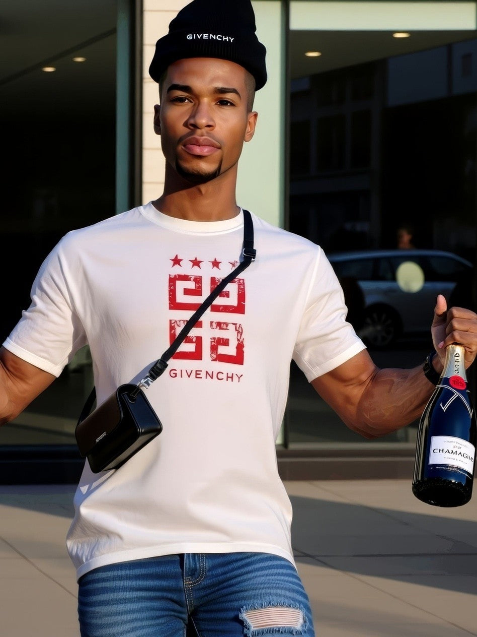 LUXURY HUB GIVENCHY GIV 4 G TEE