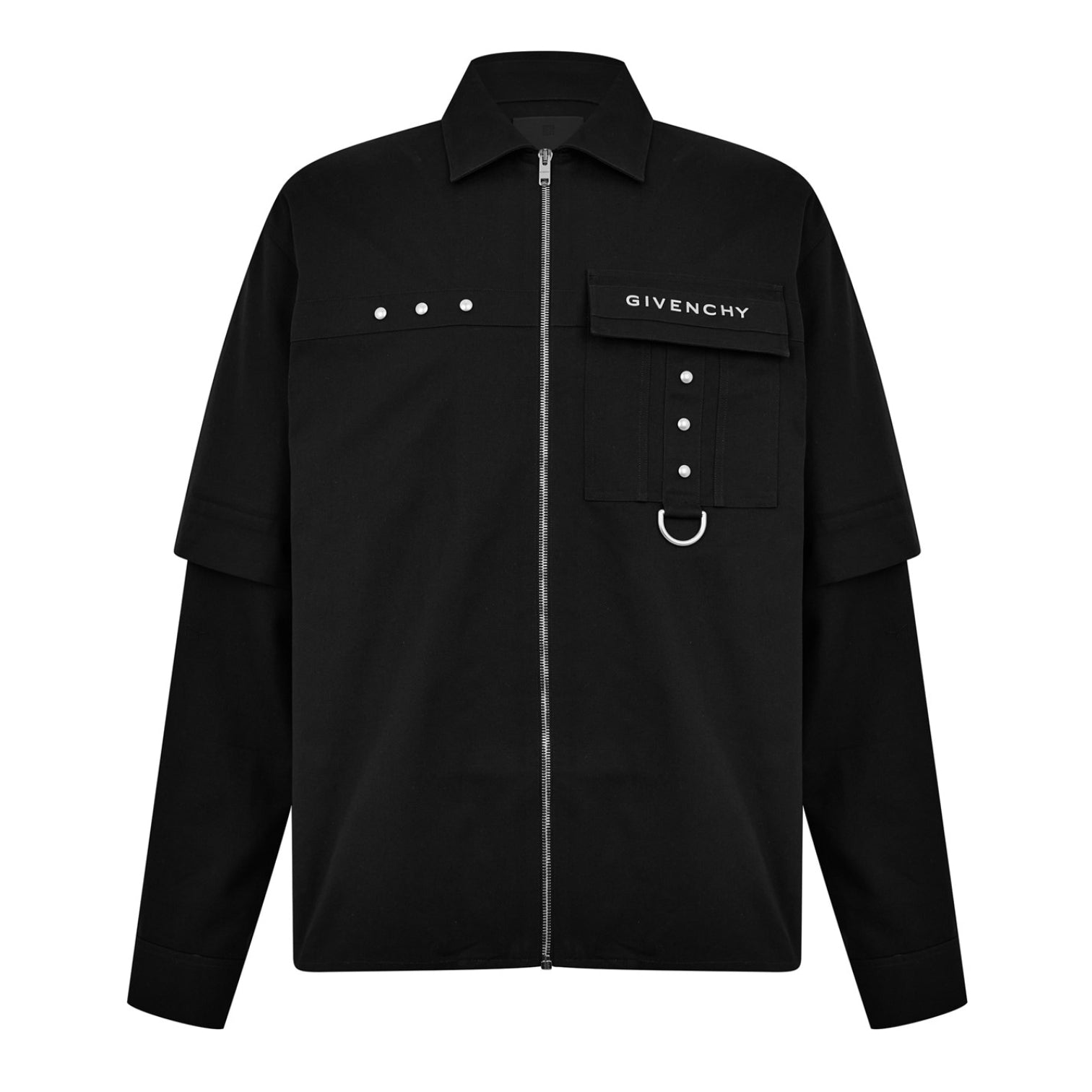 LUXURY HUB GIVENCHY GIV HARDWARE ZIP OS