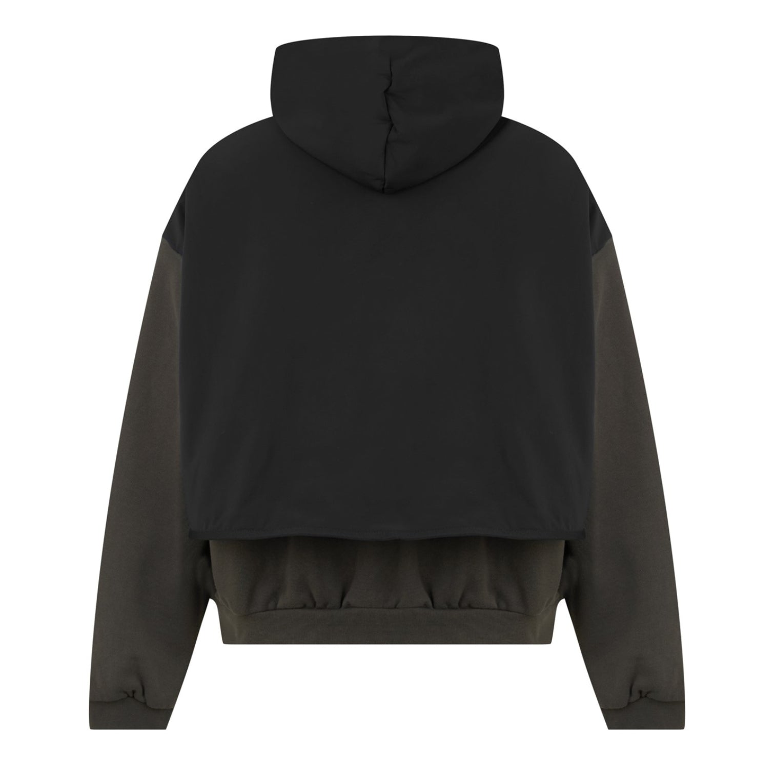 LUXURY HUB FEAR OF GOD ESSENTIALS FGE NYLON HOODED SWEATSHIRT