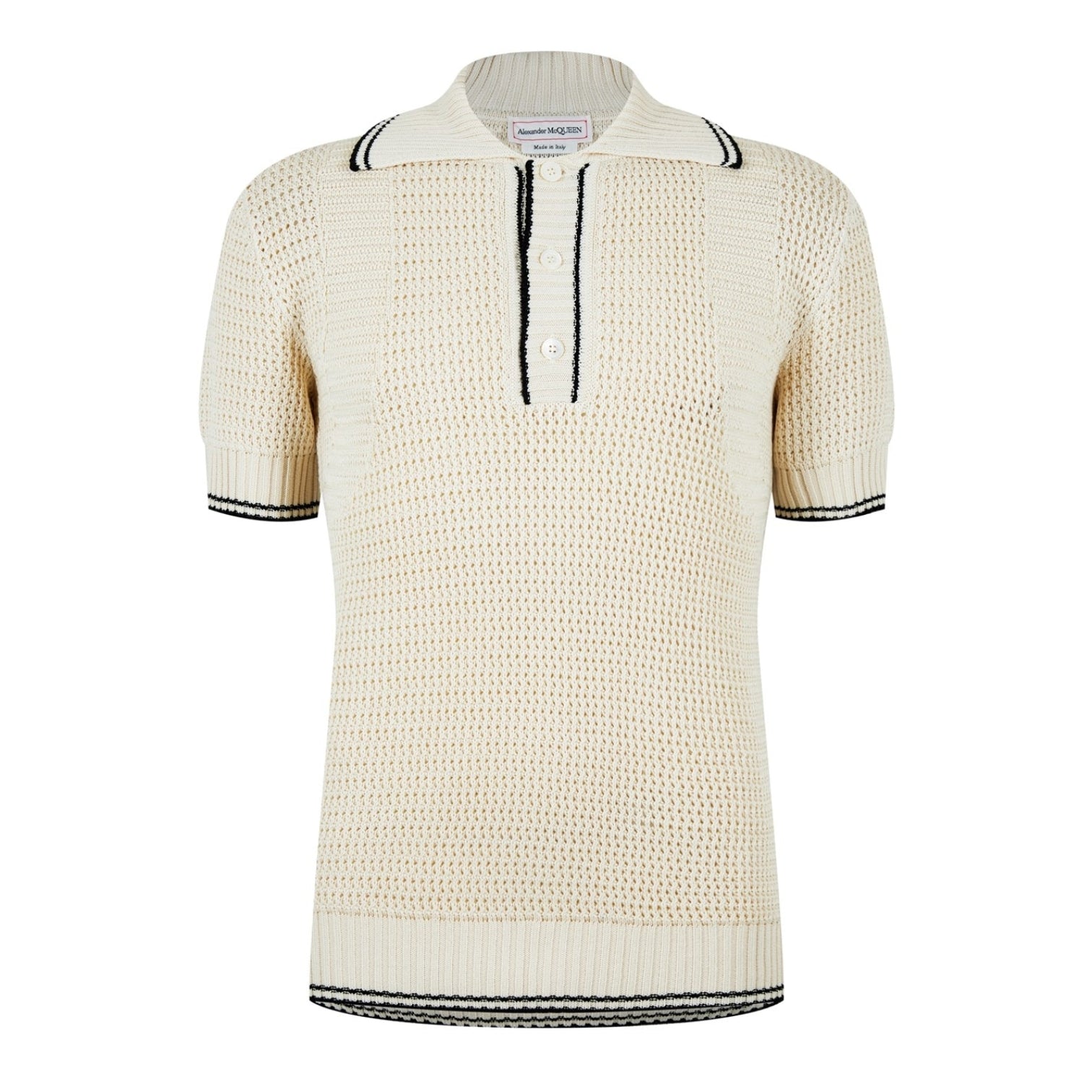 LUXURY HUB ALEXANDER MCQUEEN ALEX POLO SHIRT