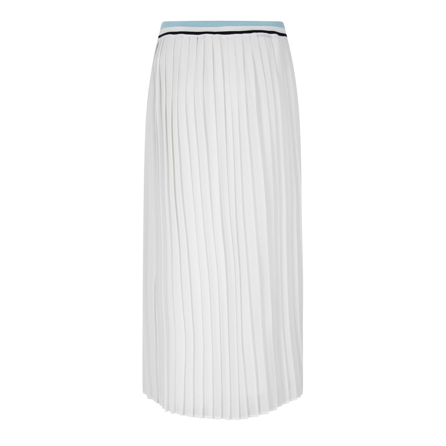 LUXURY HUB MONCLER PLEATED MIDI SKIRT