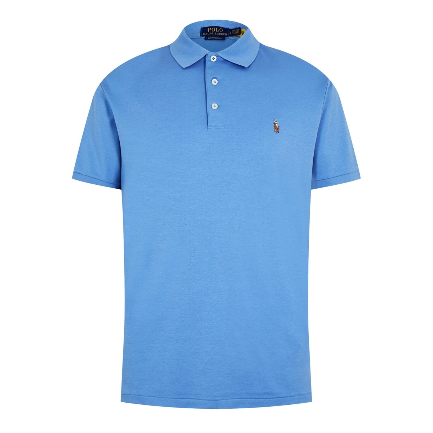 LUXURY HUB POLO RALPH LAUREN SLIM FIT PIMA POLO SHIRT