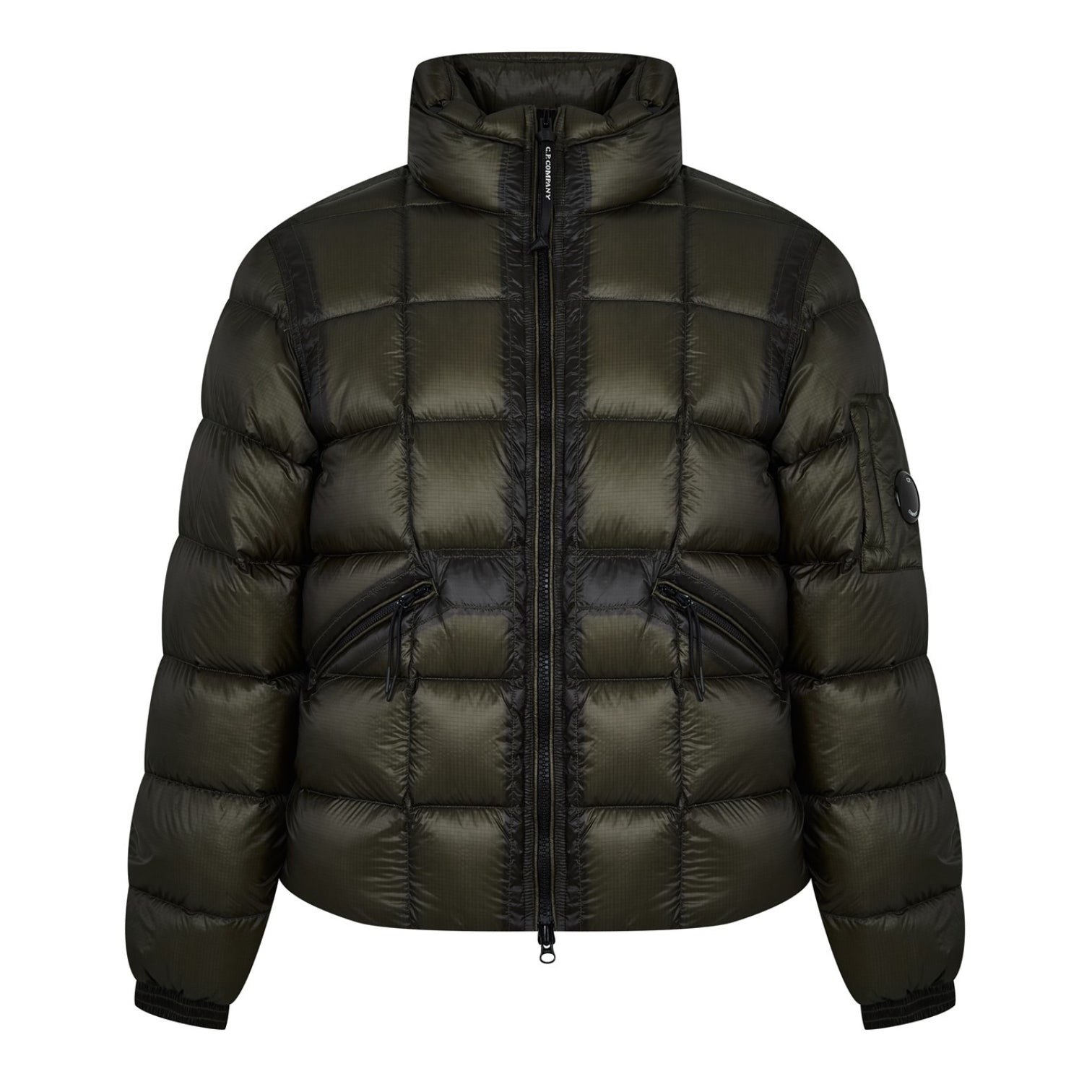 LUXURY HUB CP COMPANY D.D. SHELL CONCEALED HOOD DOWN JACKET